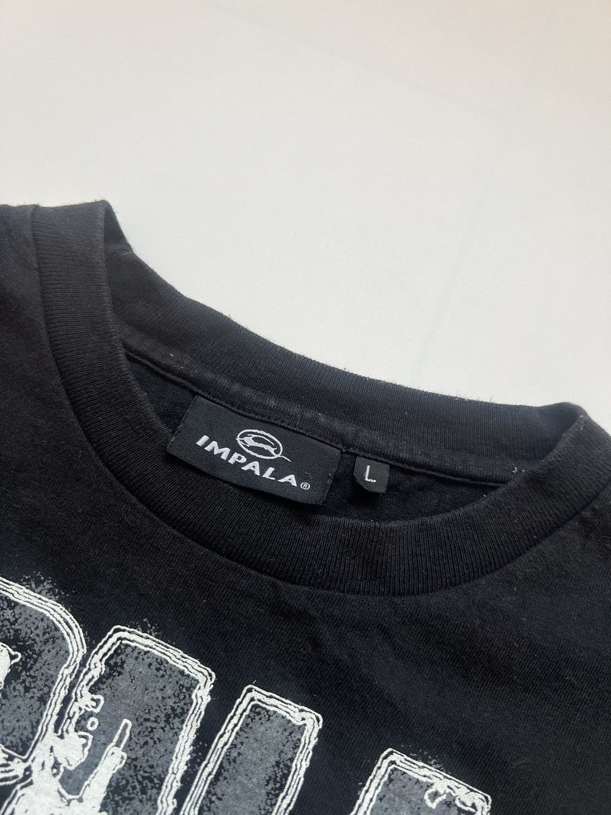 If Six Was Nine × Japanese Brand × Le Grande Bleu (L.G.B.) Vintage Impala Massive Evidence Poem Shirt Size US L / EU 52-54 / 3 - 6 Thumbnail