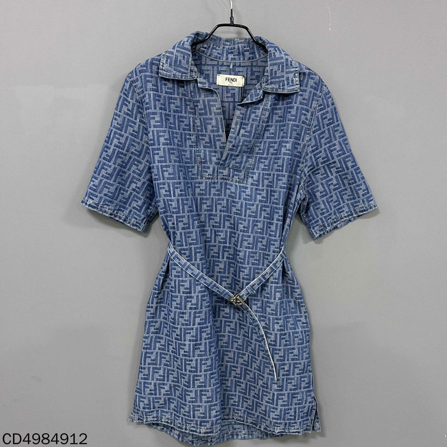 Fendi Fendi Denim Dress it_40 Women Size S / US 4 / IT 40 - 1 Thumbnail