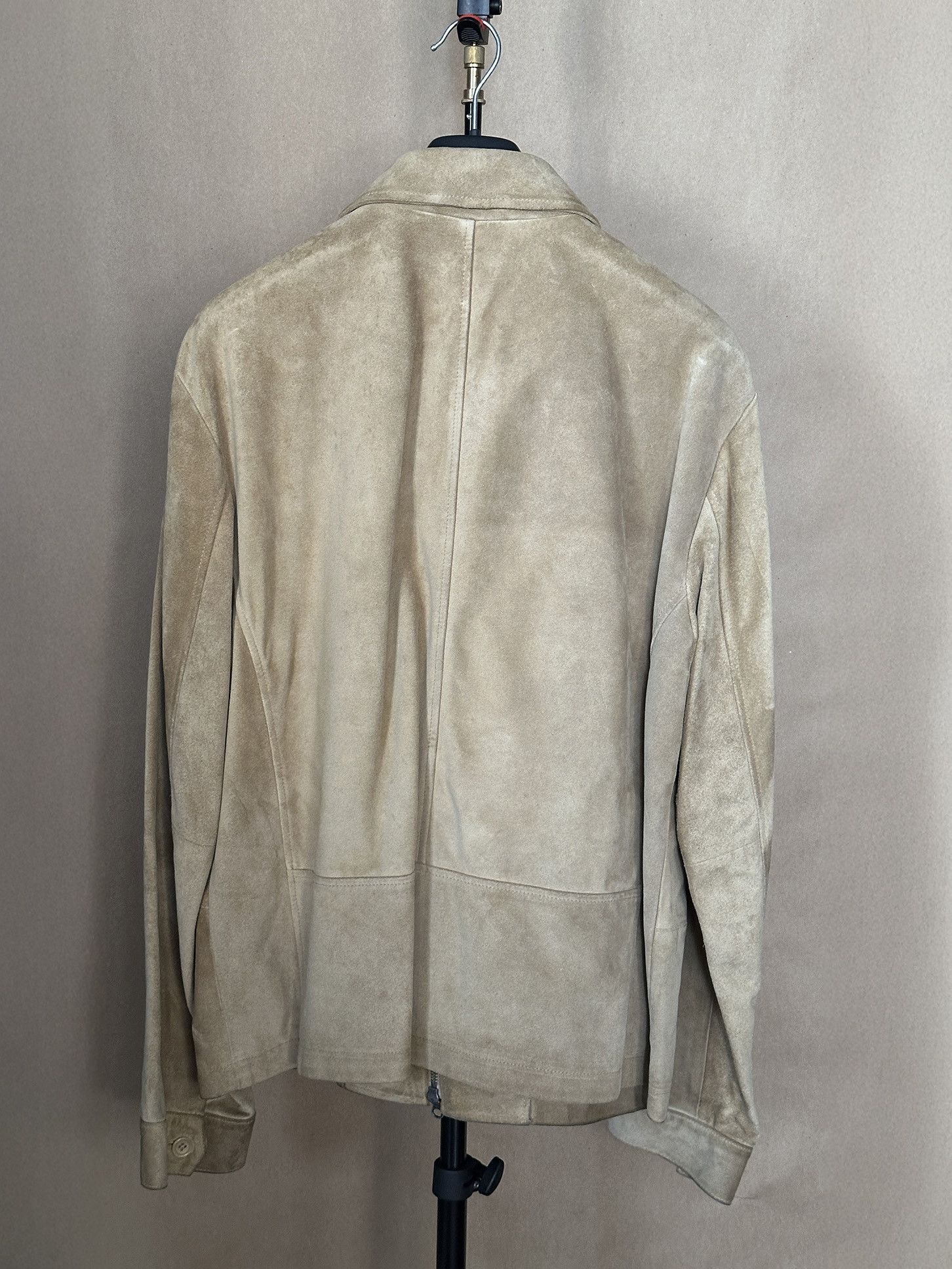 Banana Republic Banana Republic Camel Suede Leather Jacket Size US M / EU 48-50 / 2 - 2 Thumbnail