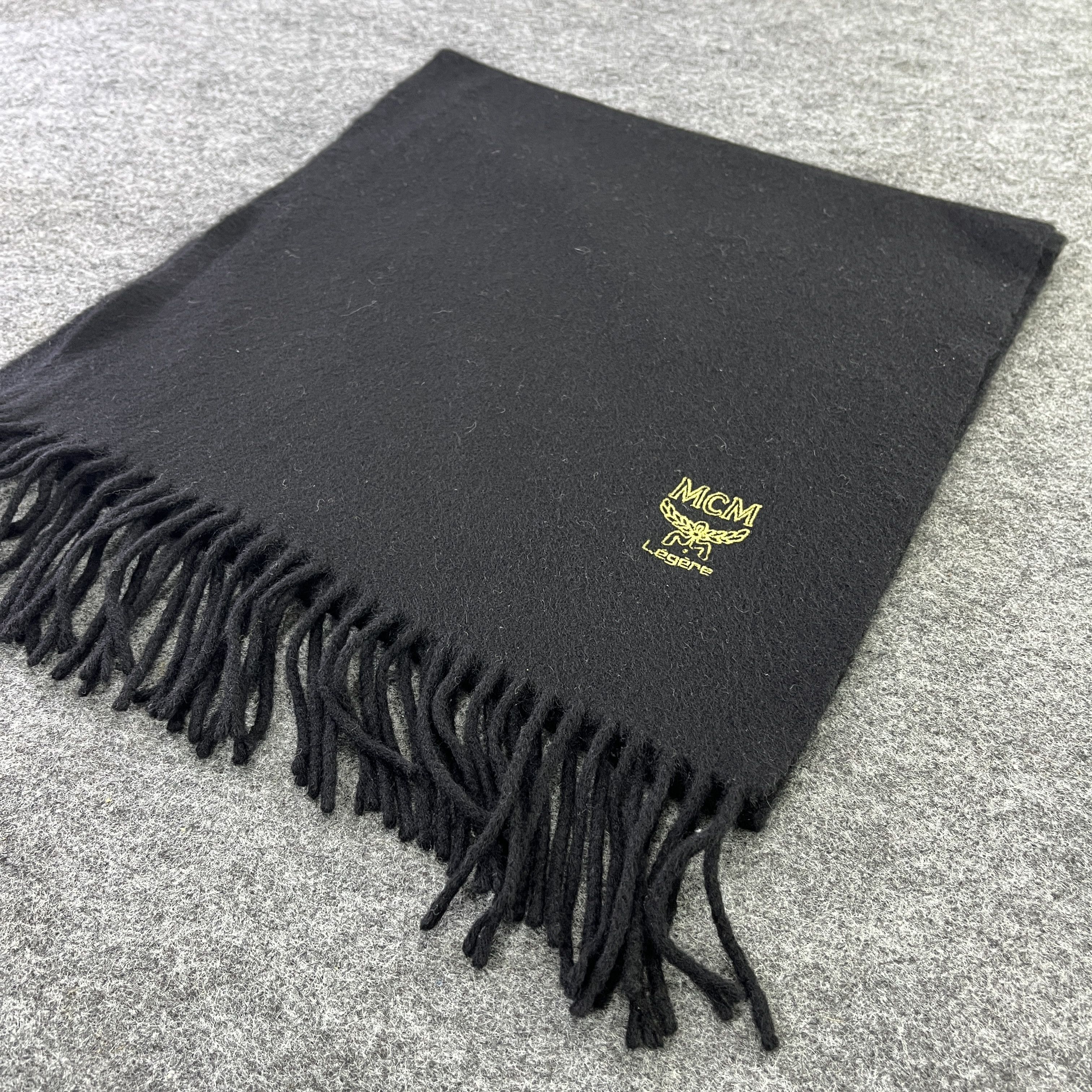MCM × Vintage MCM Plain Scarf / Muffler / Neckwear T756 Size ONE SIZE - 5 Thumbnail