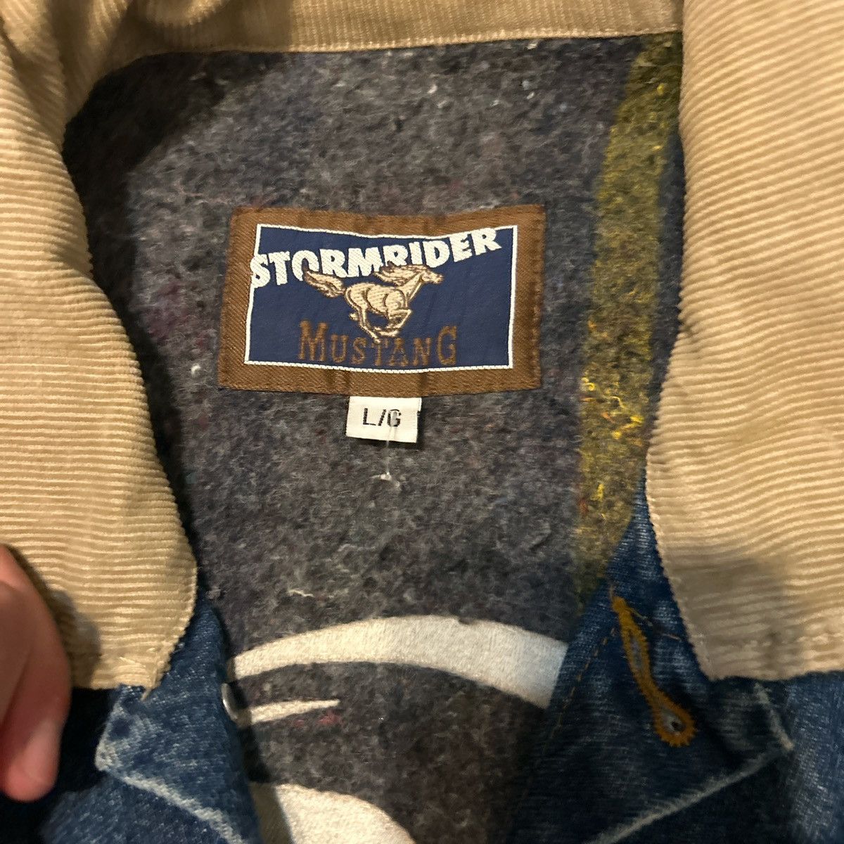 Other storm rider mustang jean jacket Size US L / EU 52-54 / 3 - 2 Thumbnail