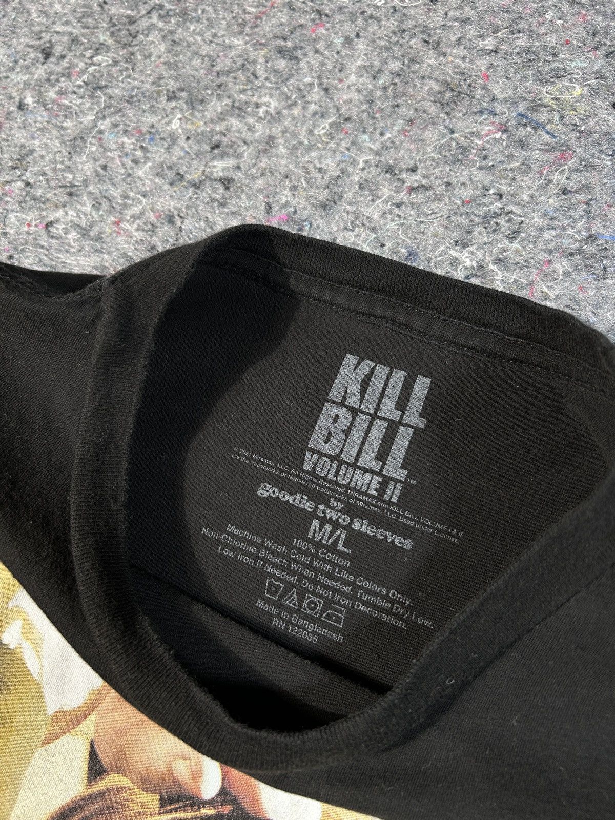 Other kill bill vol 2 movie tee m/l Size US M / EU 48-50 / 2 - 5 Thumbnail