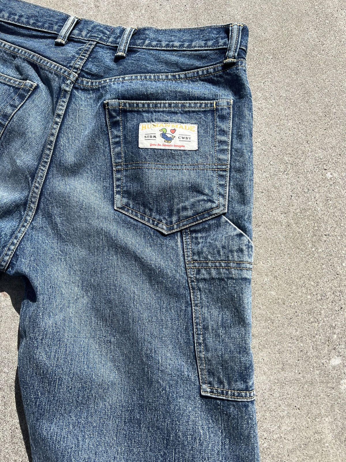 Human Made Human Made Red-line Selvedge Denim Carpenter Jeans Size US 30 / EU 46 - 8 Thumbnail
