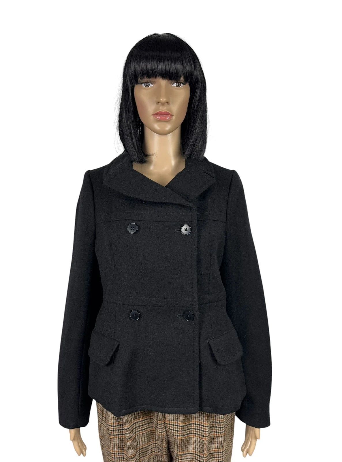 Jil Sander × Uniqlo +J Jil Sander Uniqlo Wool Pea Coat size M Size M / US 6-8 / IT 42-44 - 1 Thumbnail