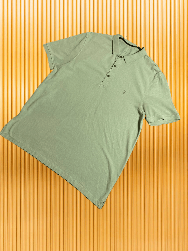 Allsaints × Vintage Allsaints Designer Luxury Polo Shirt Size US XXL / EU 58 / 5 - 1 Thumbnail