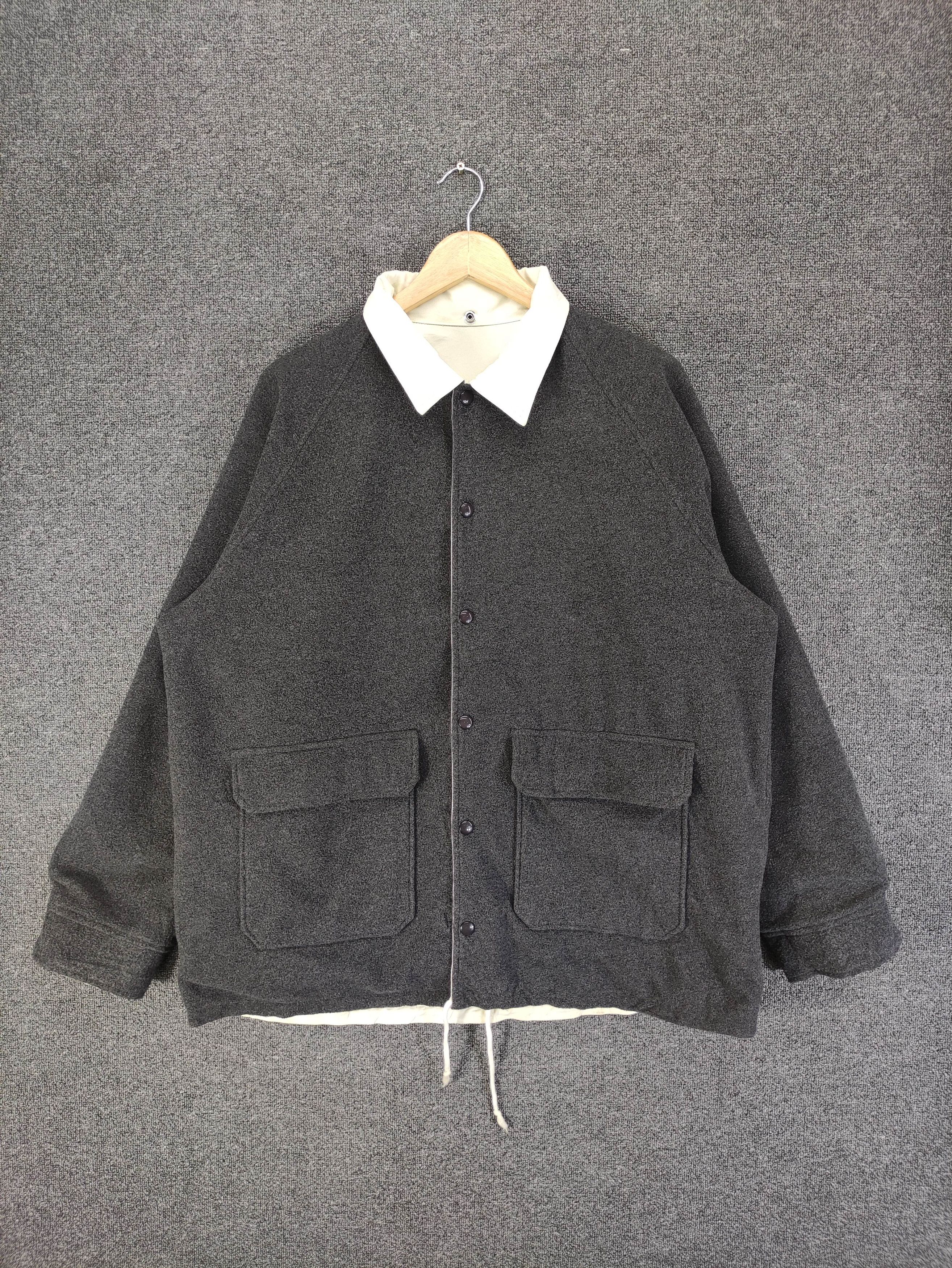 Van Vintage Van Fleece Reversible Jacket Snap Button Size US XL / EU 56 / 4 - 1 Thumbnail