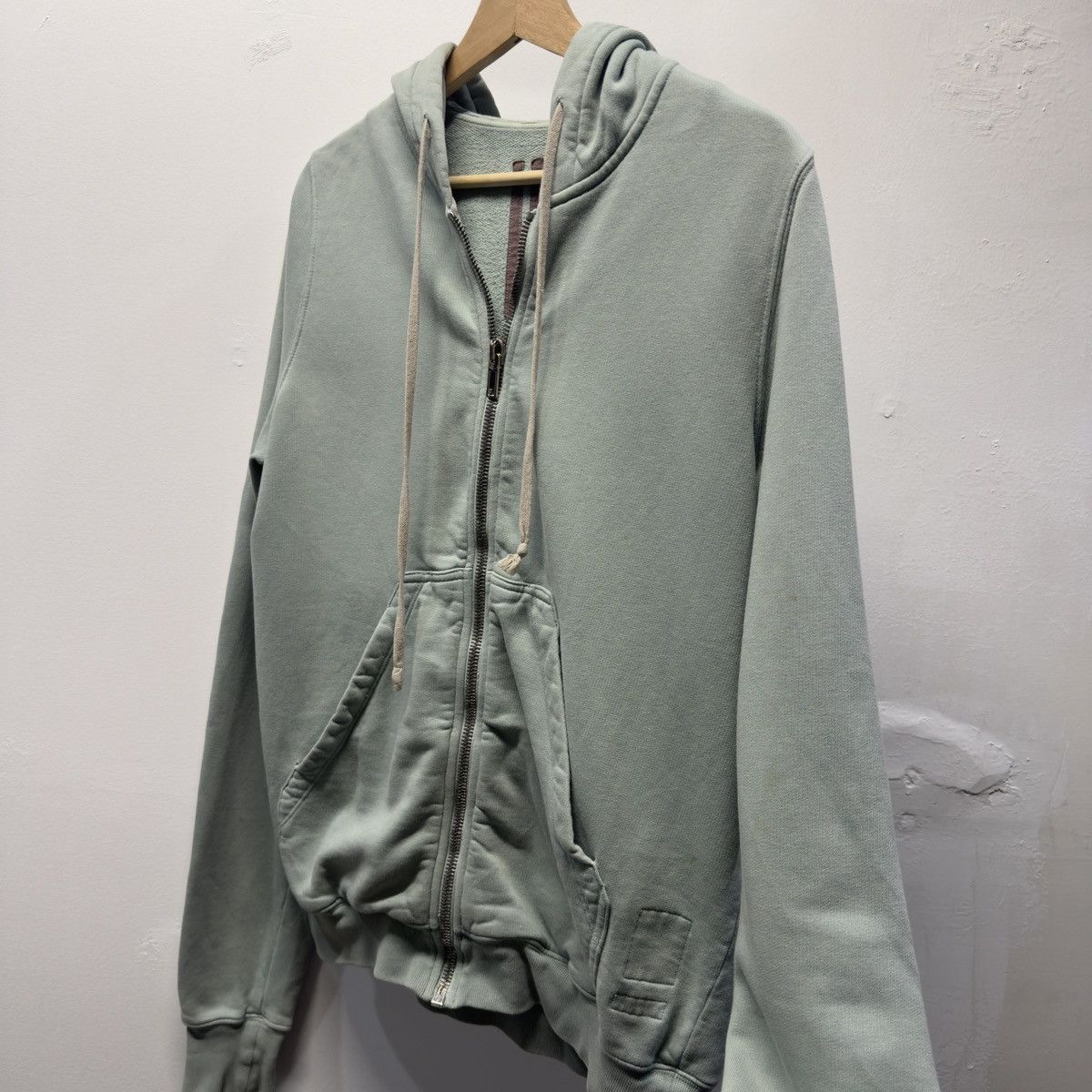 Rick Owens Rick Owens DRKSHDW Jason Zip Up Hoodie Marine Size US M / EU 48-50 / 2 - 13 Thumbnail