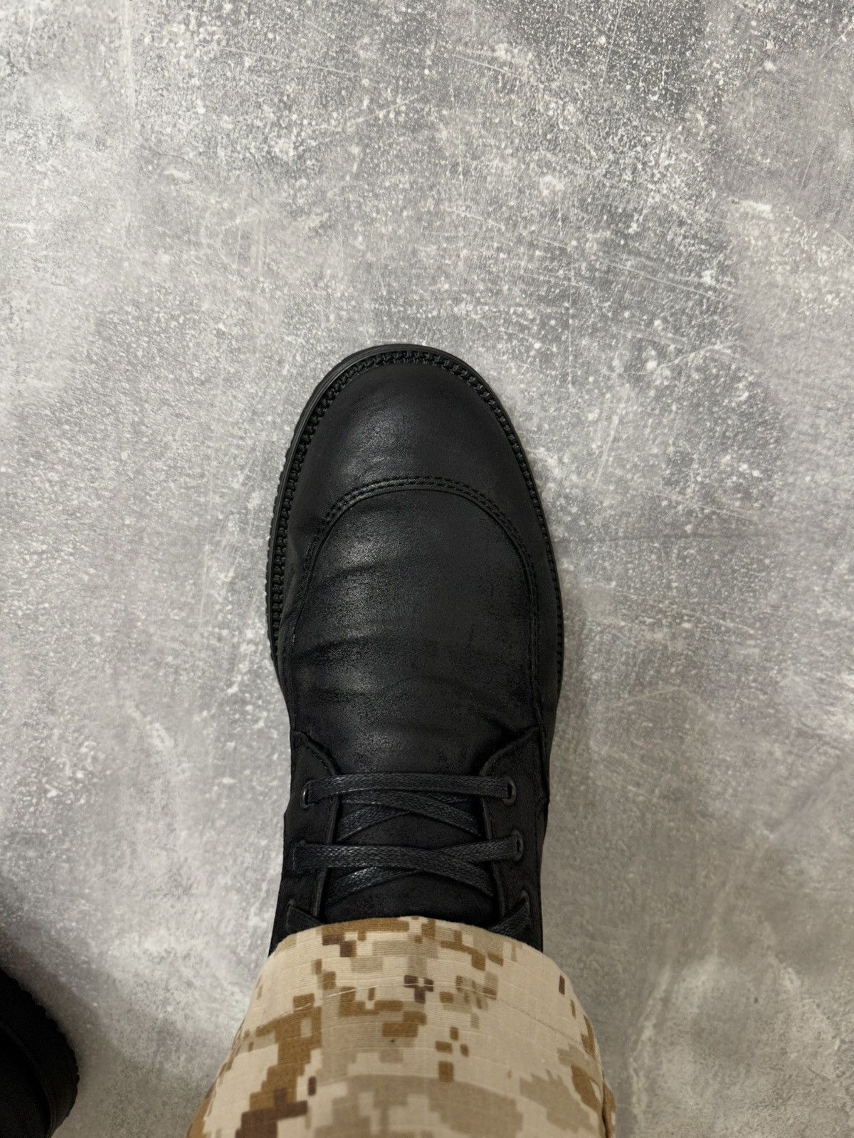 Vintage Vintage Black high boxer boots moto biker shoes core Size US 9.5 / EU 42-43 - 9 Thumbnail