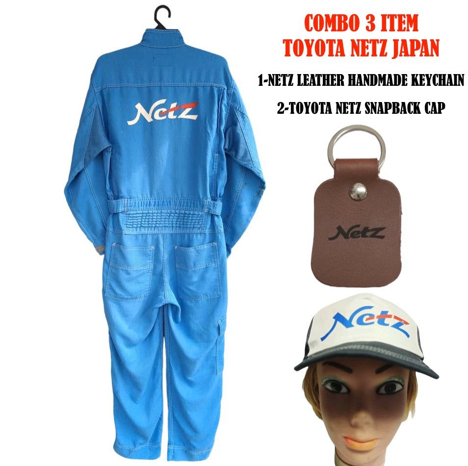 image of Racing x Sports Specialties Toyota Tecno Netz Hybrid Specialist 3 Monkey Coverall in Blue (Size 30)