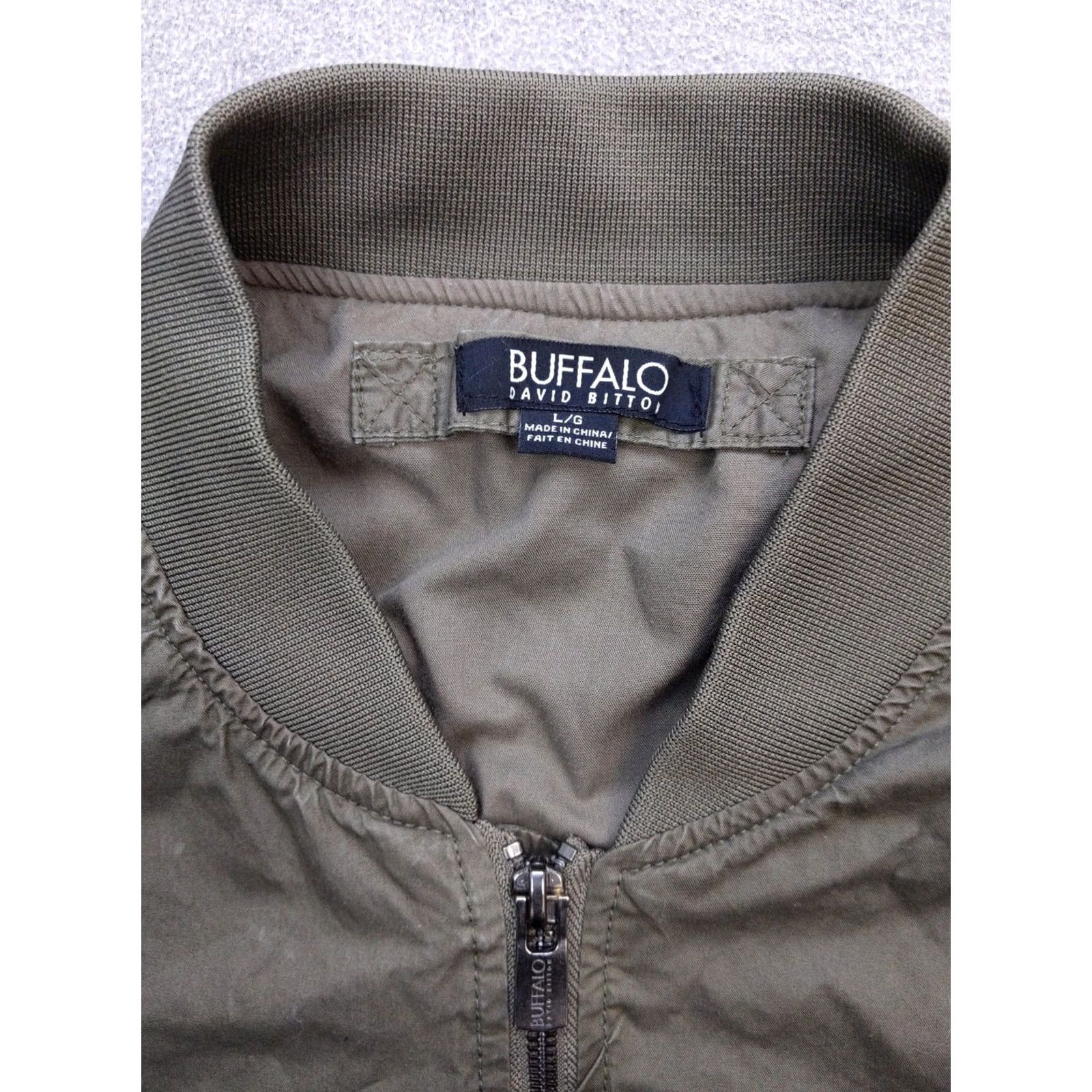 Buffalo David Bitton Buffalo David Bitton Jacket Mens L Green Bomber Lightweight Casual Regular Size L Size US L / EU 52-54 / 3 - 4 Thumbnail