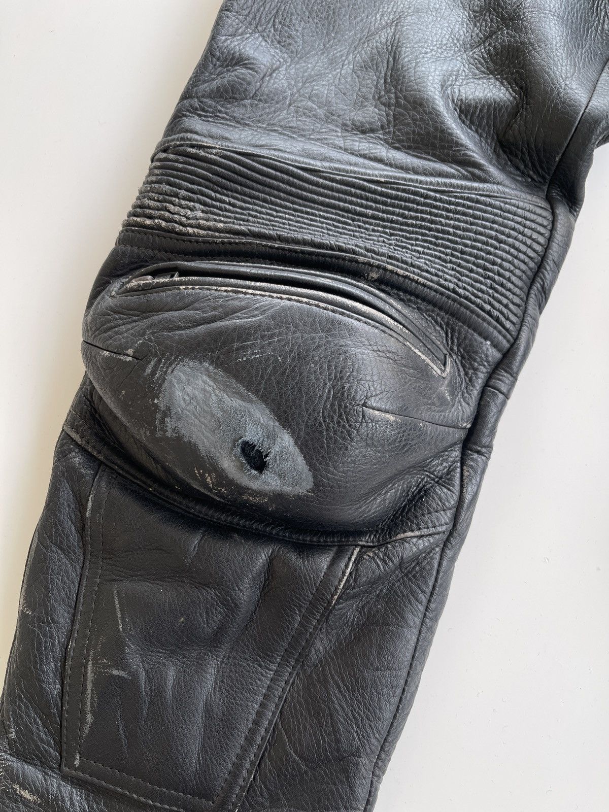 Kadoya Vintage Nankai Leather Bikers Pants Size US 29 - 11 Thumbnail