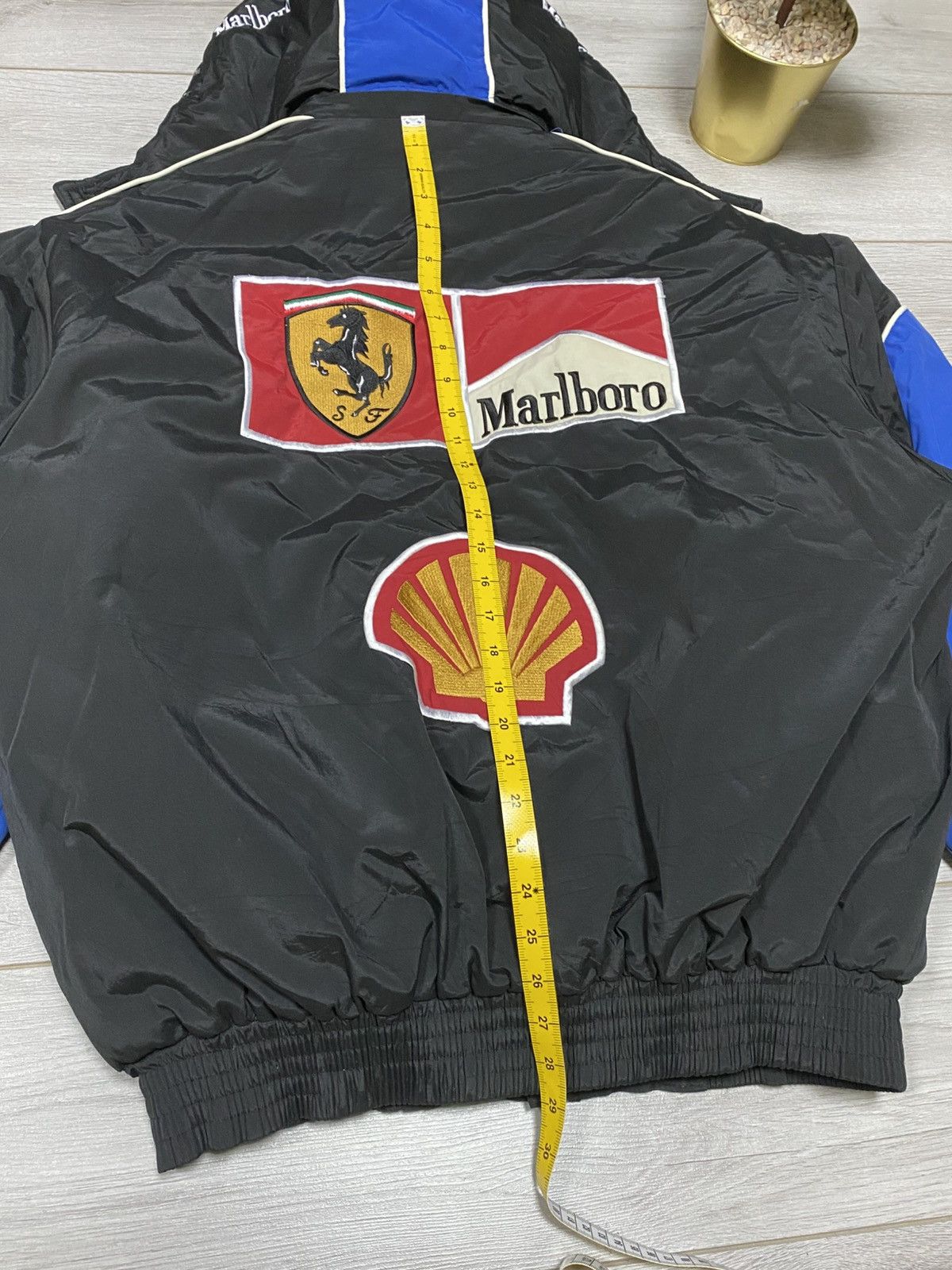 Marlboro Ferrari Marlboro Chase shell Vodafone vintage racing bomber Size US XXL / EU 58 / 5 - 14 Thumbnail