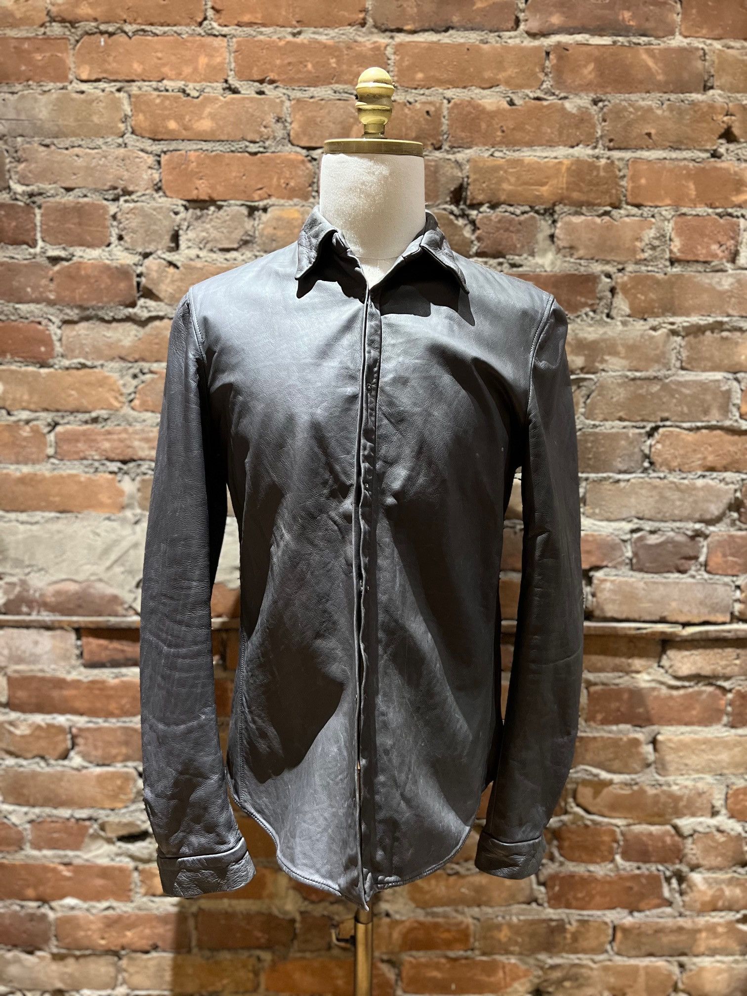 高*士様 c diem washable leather shirt ccp j 2025年最新】カルペディエム ウォッシャブル レザーシャツの人気