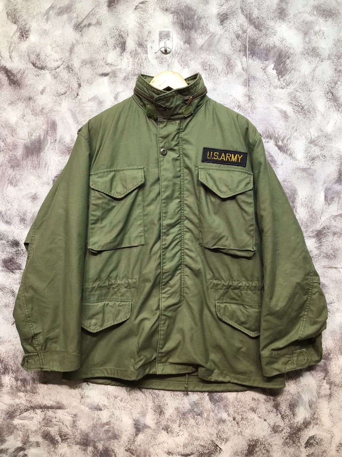 Vintage Vintage U.SARMY liner,coat,cold weather jacket Size US M / EU 48-50 / 2 - 1 Thumbnail