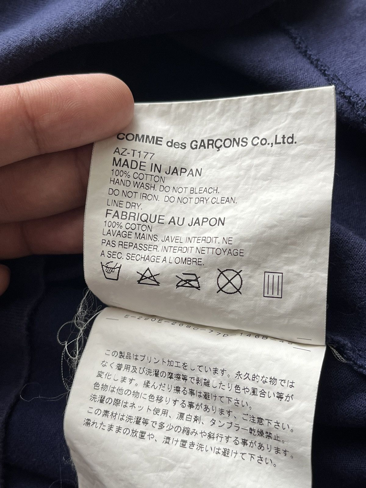 Comme des Garcons × Comme des Garcons PLAY × Japanese Brand Comme des Gargons Play Eyes Japan Made Size S / US 4 / IT 40 - 5 Thumbnail