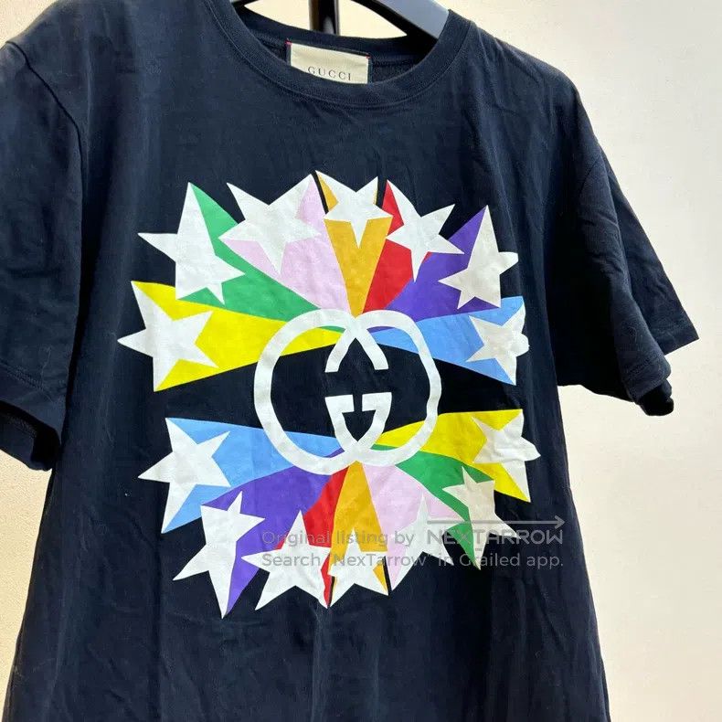 Gucci Gucci FW21 interlocking double G-star Logo printed short-s Size US S / EU 44-46 / 1 - 5 Thumbnail