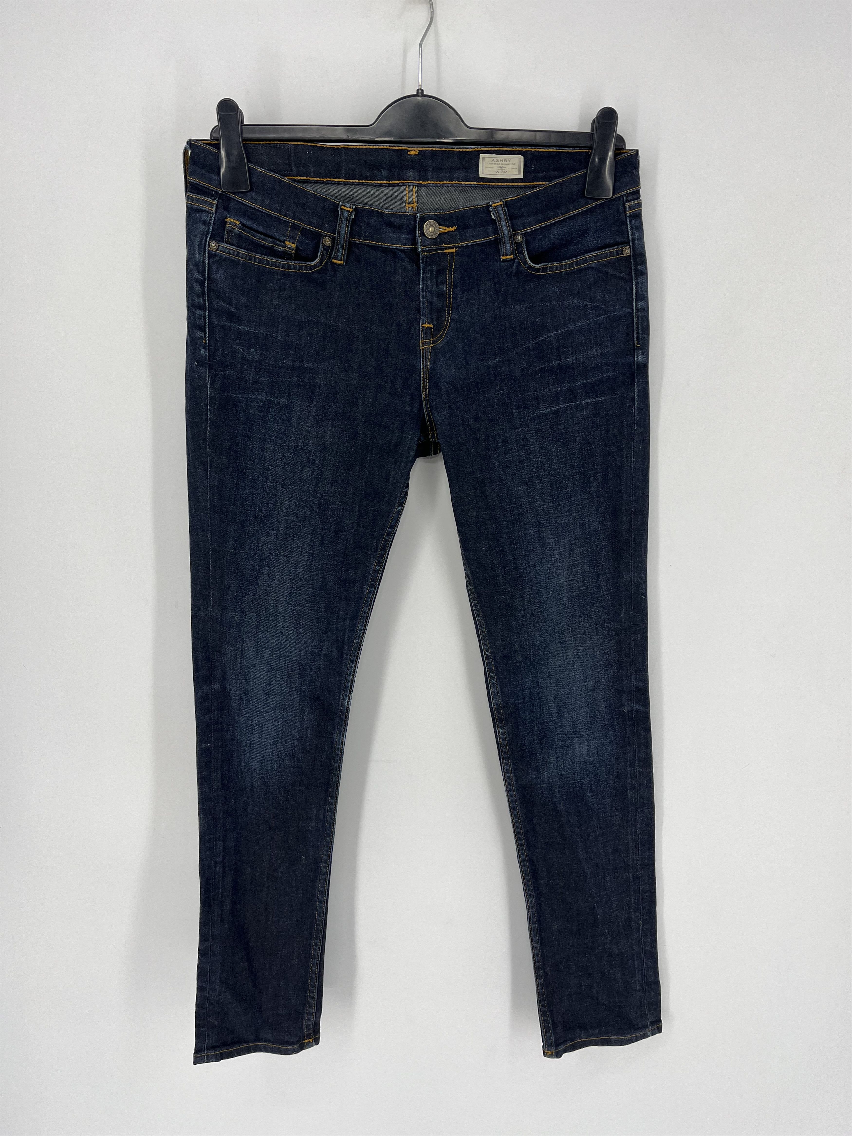 Allsaints Allsaints Rinse Skinny Runner mens jeans y2k luxury pants Size US 32 / EU 48 - 2 Thumbnail
