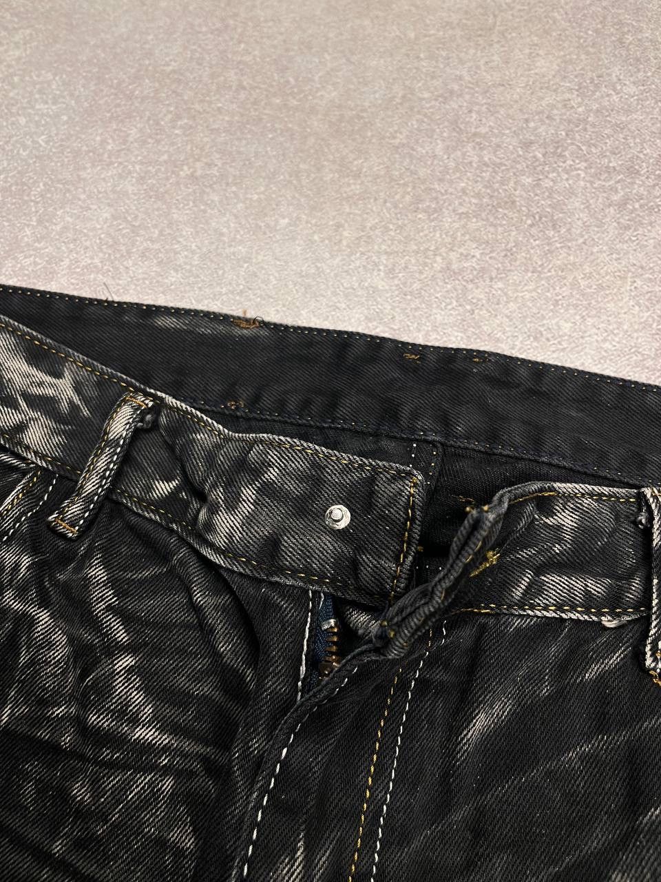 Affliction × Japanese Brand × Vintage Vintage Avantgarde Baggy Japanese Hysteric Baggy Jeans Y2K Size US 32 / EU 48 - 7 Thumbnail