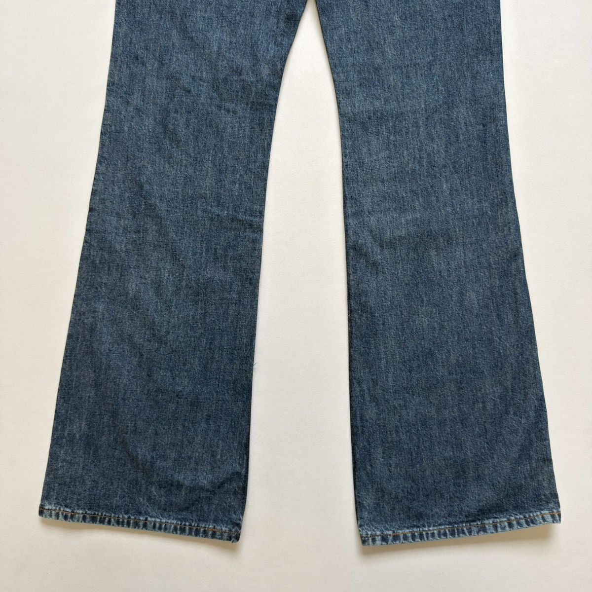 Walter Van Beirendonck 1990s ‘Lightning Bolt’ Scar Stitch Denim Jeans Size US 32 / EU 48 - 14 Thumbnail