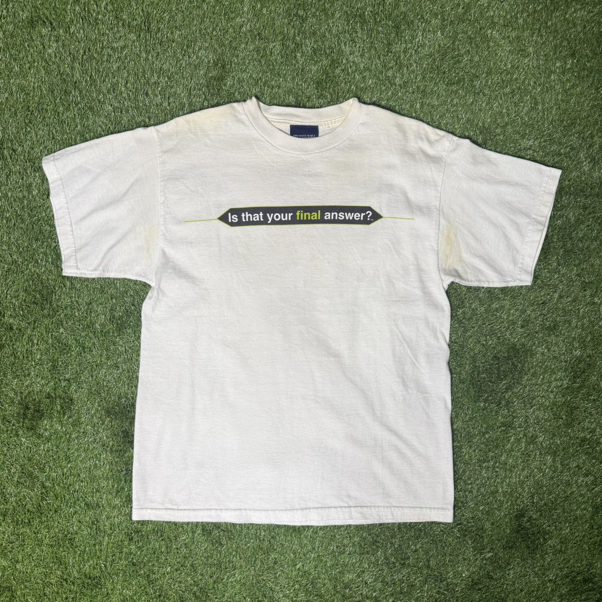 Other Y2K Who Wants To Be A Millionaire Short Sleeve T-Shirt Size US M / EU 48-50 / 2 - 2 Thumbnail