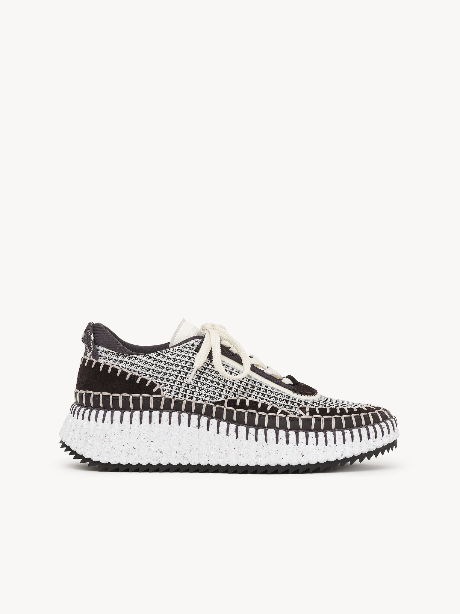 Chloe oc11z0525 Nama Sneakers in Black/White Size US 8 / IT 38 - 1 Thumbnail