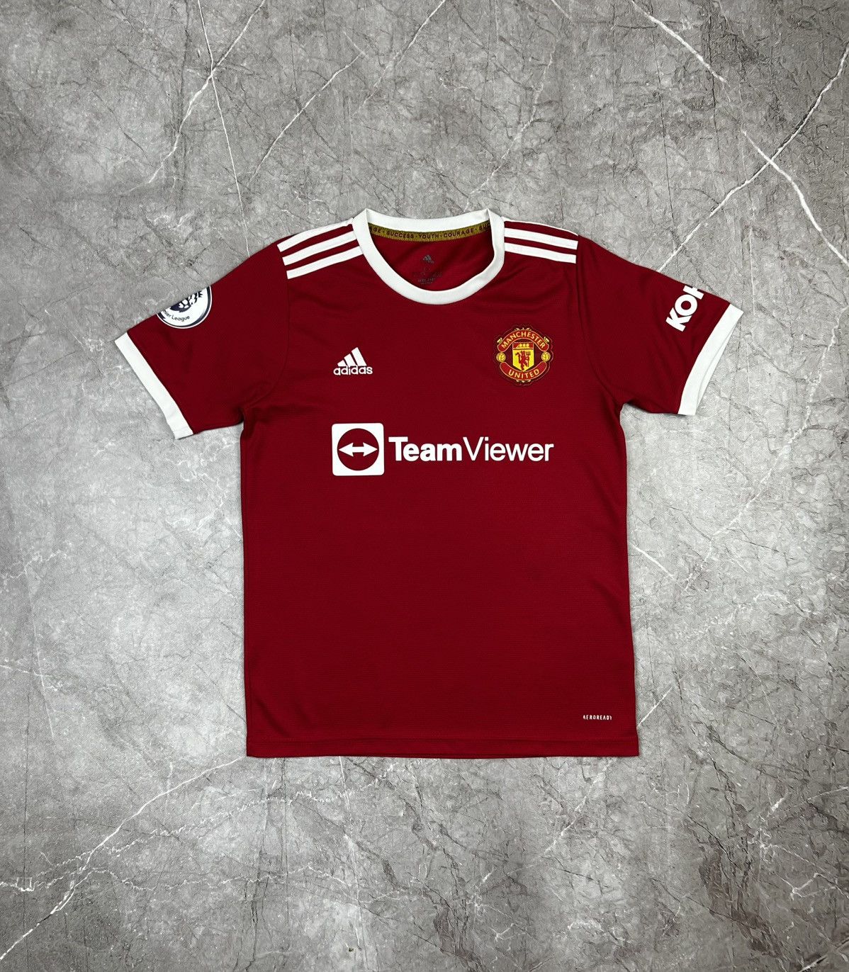 Adidas Adidas Manchester United 7 Ronaldo 2021 2022 Home Jersey Size US M / EU 48-50 / 2 - 2 Thumbnail