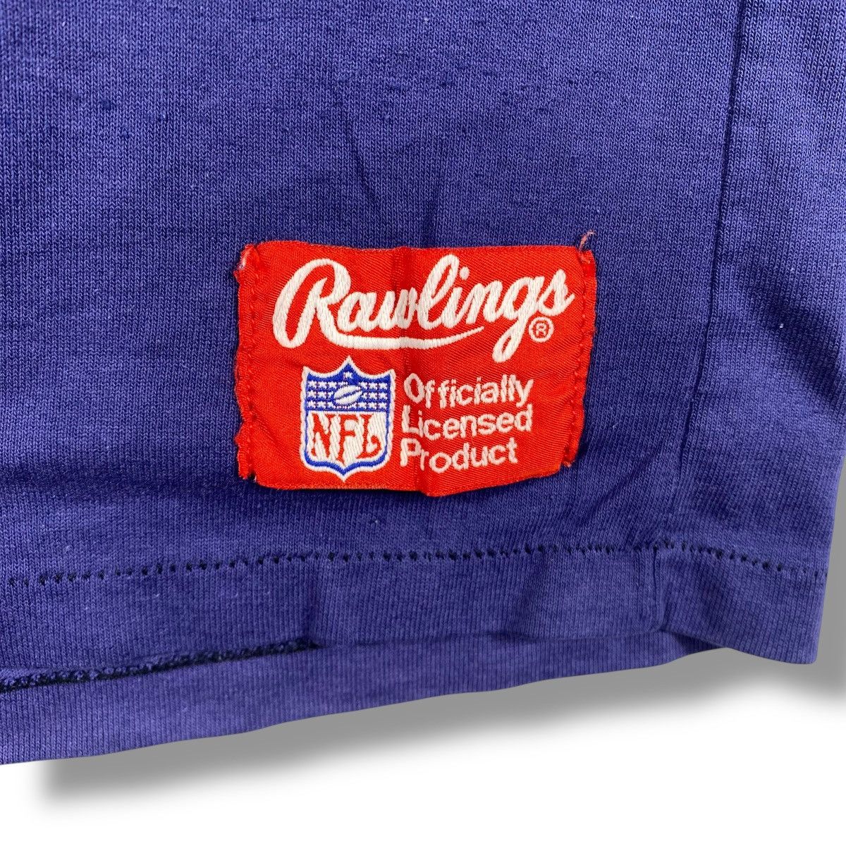 NFL × Vintage Vintage 80's Rawlings GIANTS 56 Nfl Official Product Tee Size US M / EU 48-50 / 2 - 6 Thumbnail