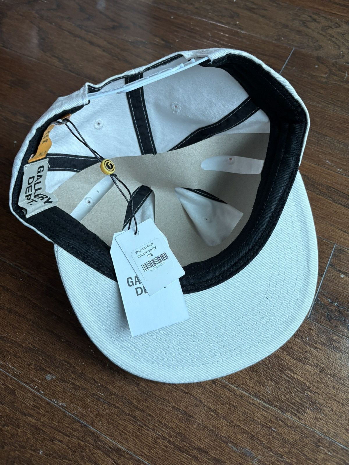 Gallery Dept. Gallery Dept. White DEPT Logo Hat Size ONE SIZE - 5 Thumbnail