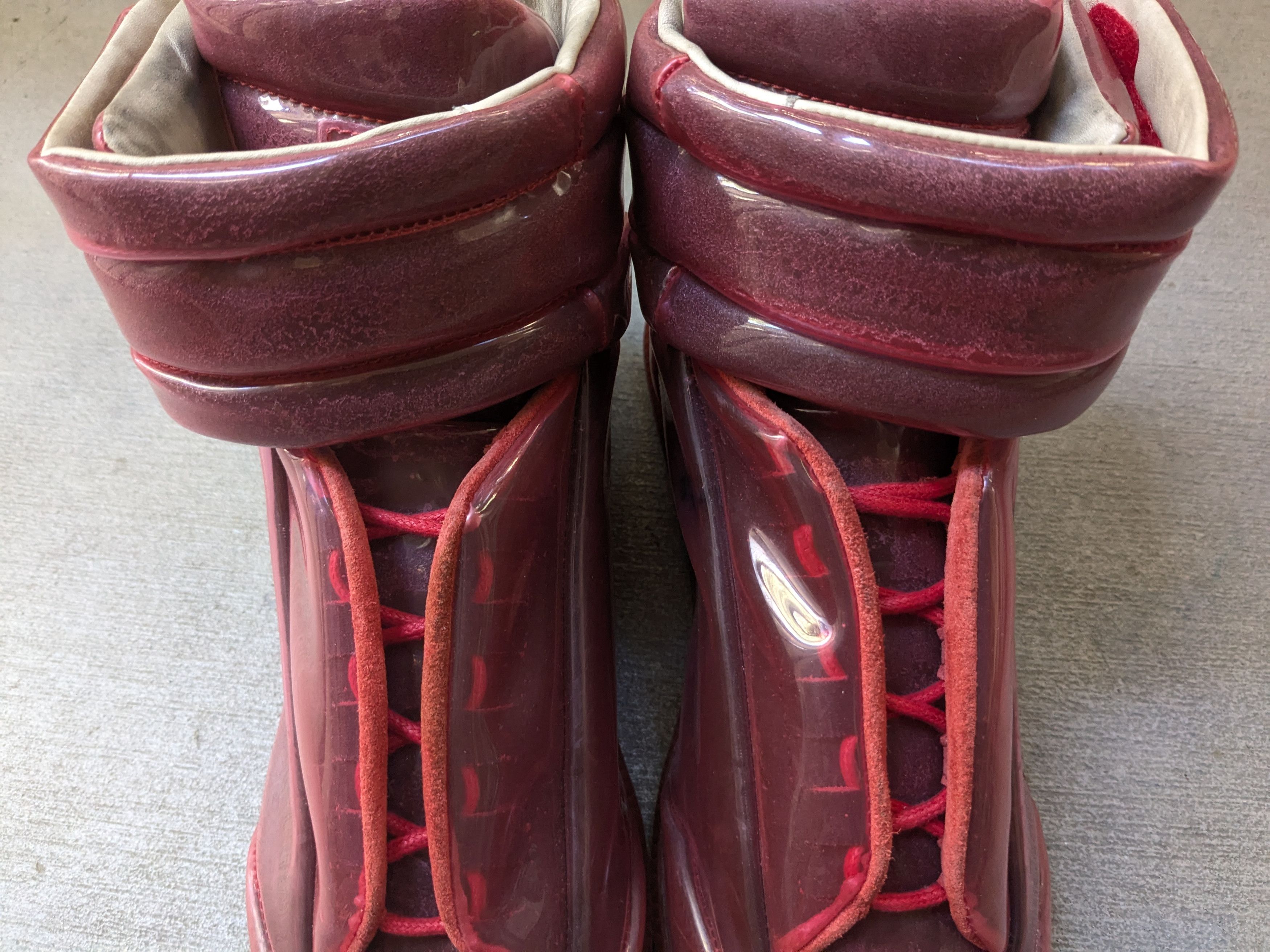 Maison Margiela Maison Margiela Future Red PVC 10 43 High Tops Clear Size US 10 / EU 43 - 5 Thumbnail
