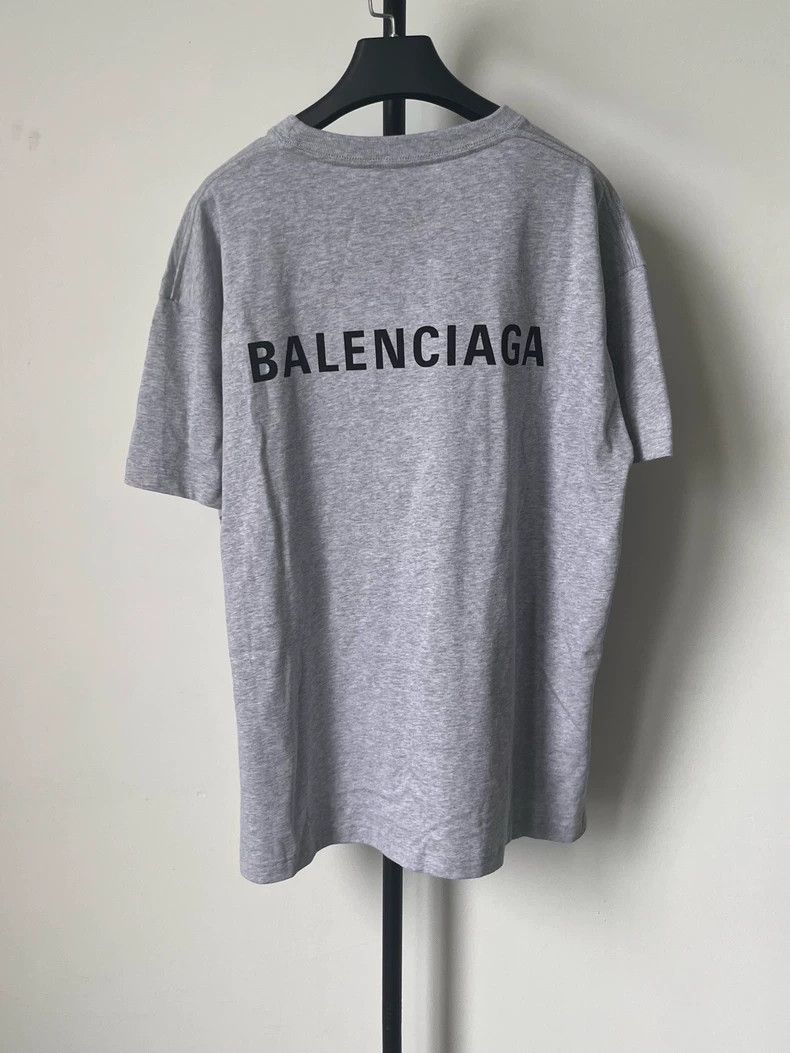 Balenciaga Balenciaga Logo printed vintage Jersey short sleeve T-shir Size US XL / EU 56 / 4 - 2 Thumbnail