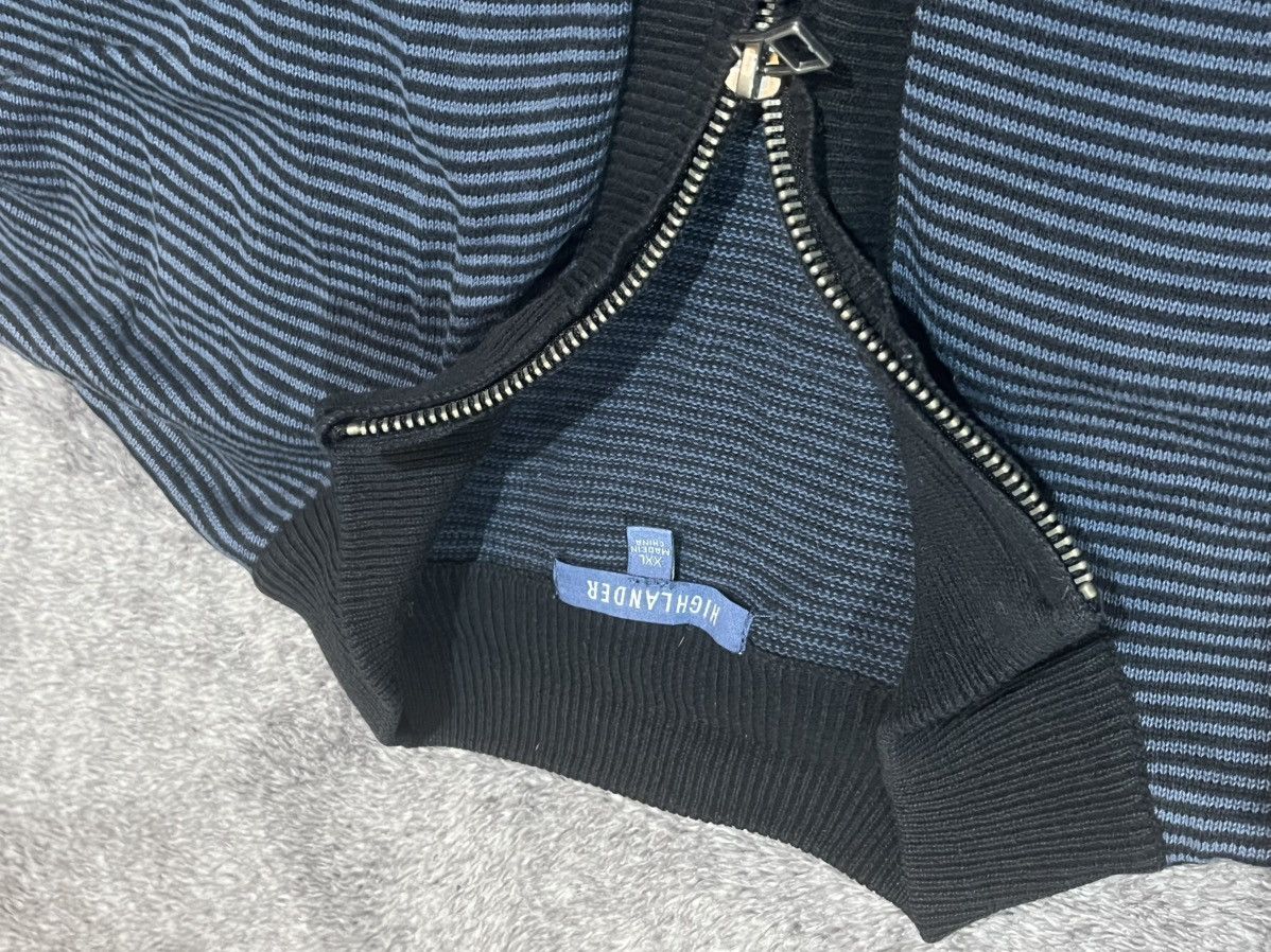 Other Black and Blue Striped Light Zip Up Jacket Size US XL / EU 56 / 4 - 3 Thumbnail