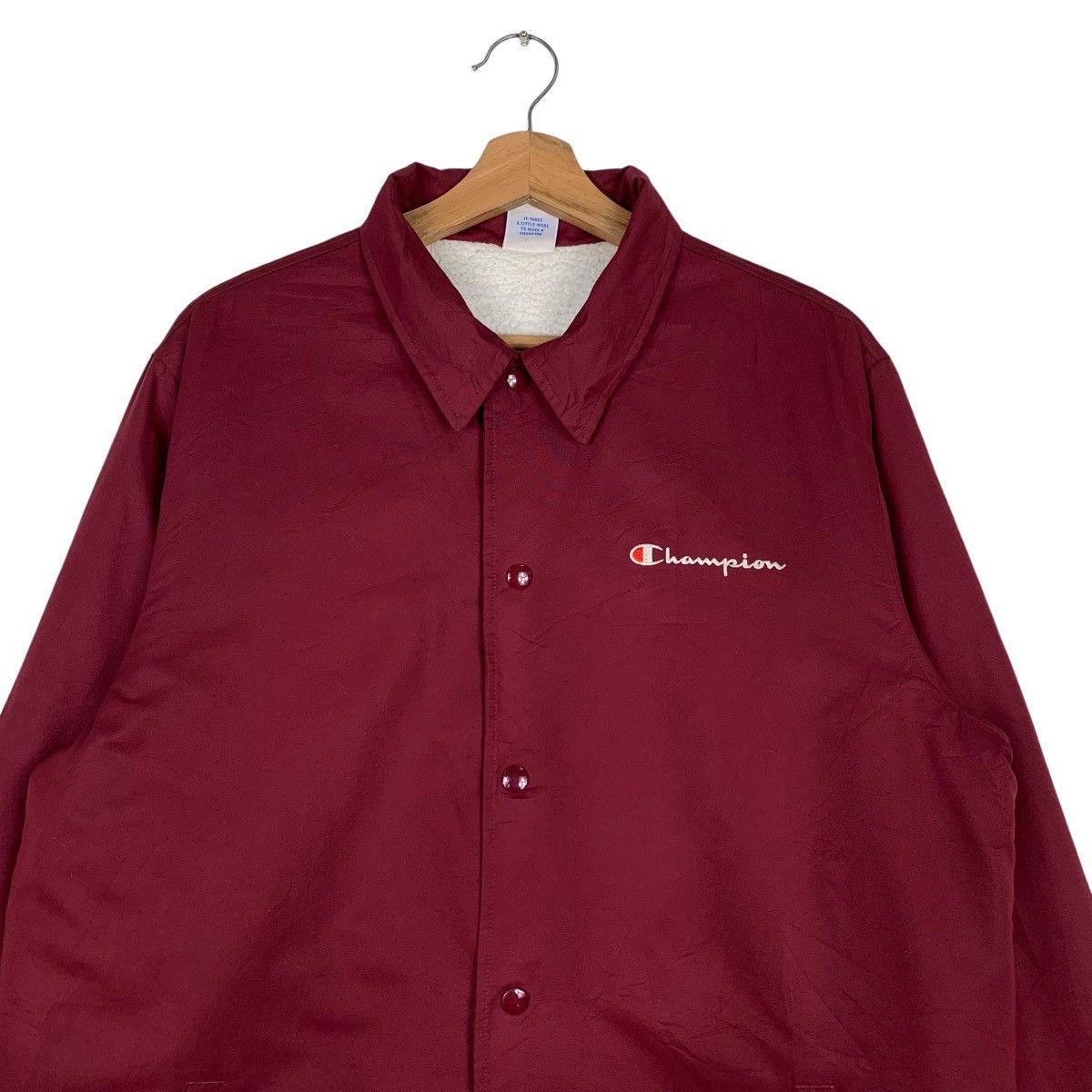 Champion CHAMPION Embroidery Small Logo Coach Jacket #0519-C24 Size US L / EU 52-54 / 3 - 2 Thumbnail