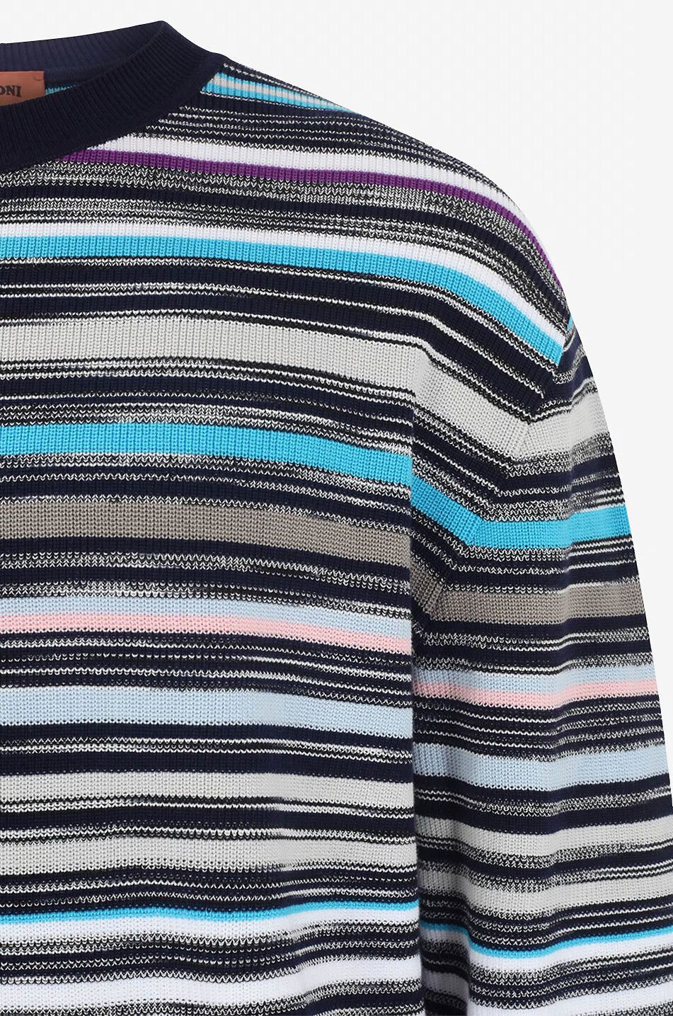 Missoni o1y0225 Crewneck Sweater in Multicolor Size US L / EU 52-54 / 3 - 2 Thumbnail