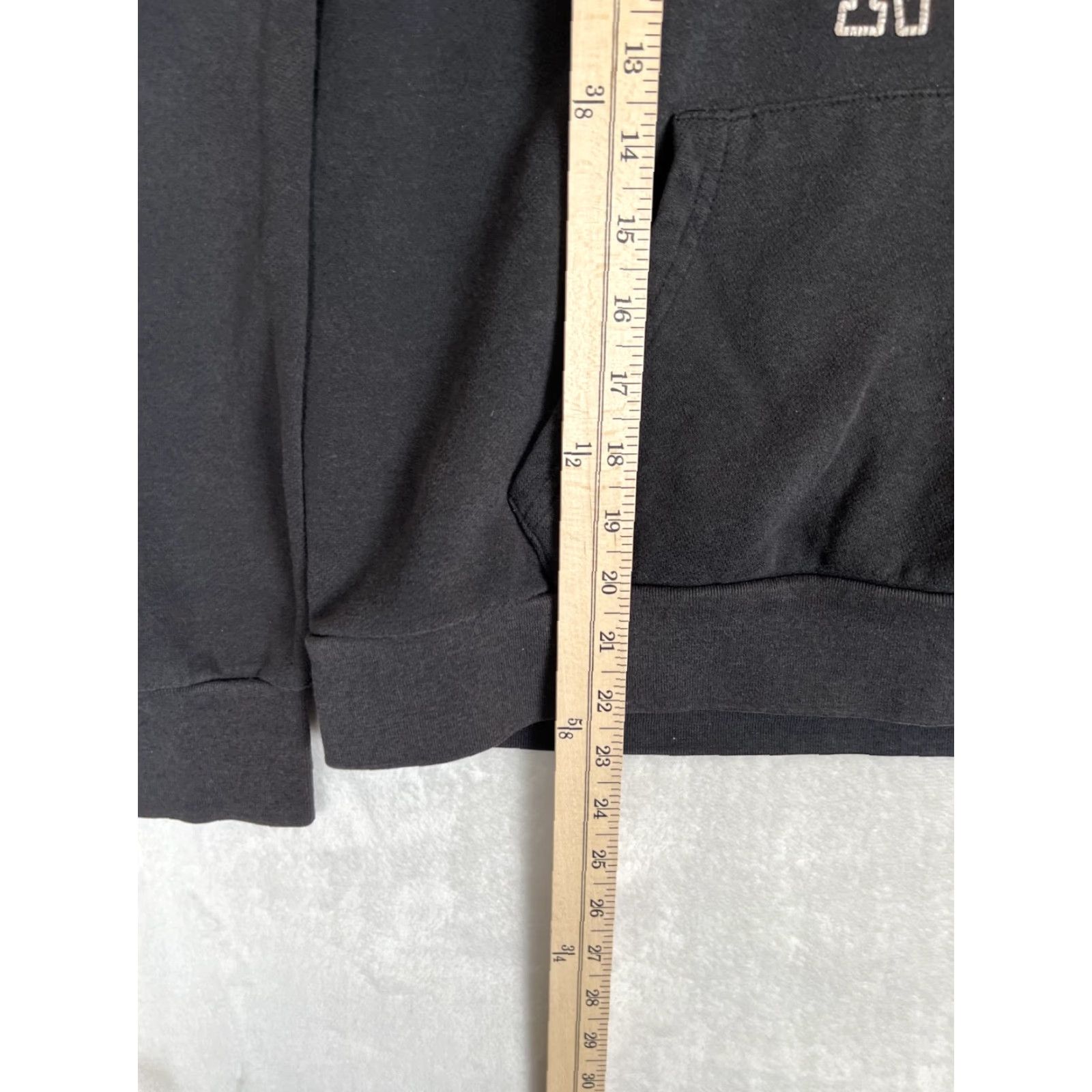 Vintage VINTAGE Aeropostale Womens Hoodie Sweatshirt Size L Black Faded 87 Logo Pullover Hooded Sweatshirt Womens Size L / US 10 / IT 46 - 3 Thumbnail