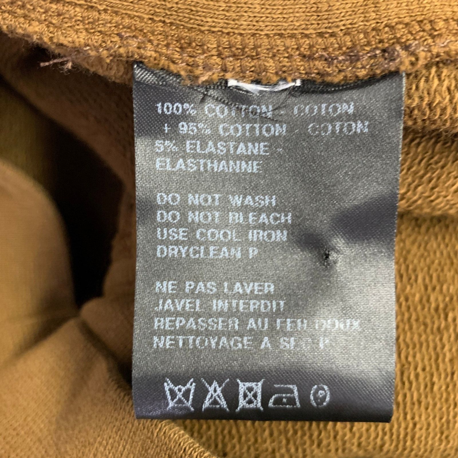 Haider Ackermann HAIDER ACKERMANN L Brown Cotton Blend Crew Neck Sweatshirt Size US L / EU 52-54 / 3 - 6 Thumbnail