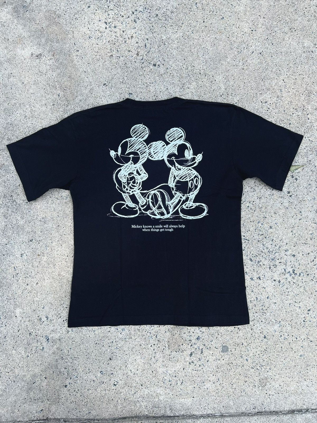 undercover Disney ミッキー UNDERCOVER Disney ミッキーコラボ Tシャツ 2XL ネイビー - メルカリ