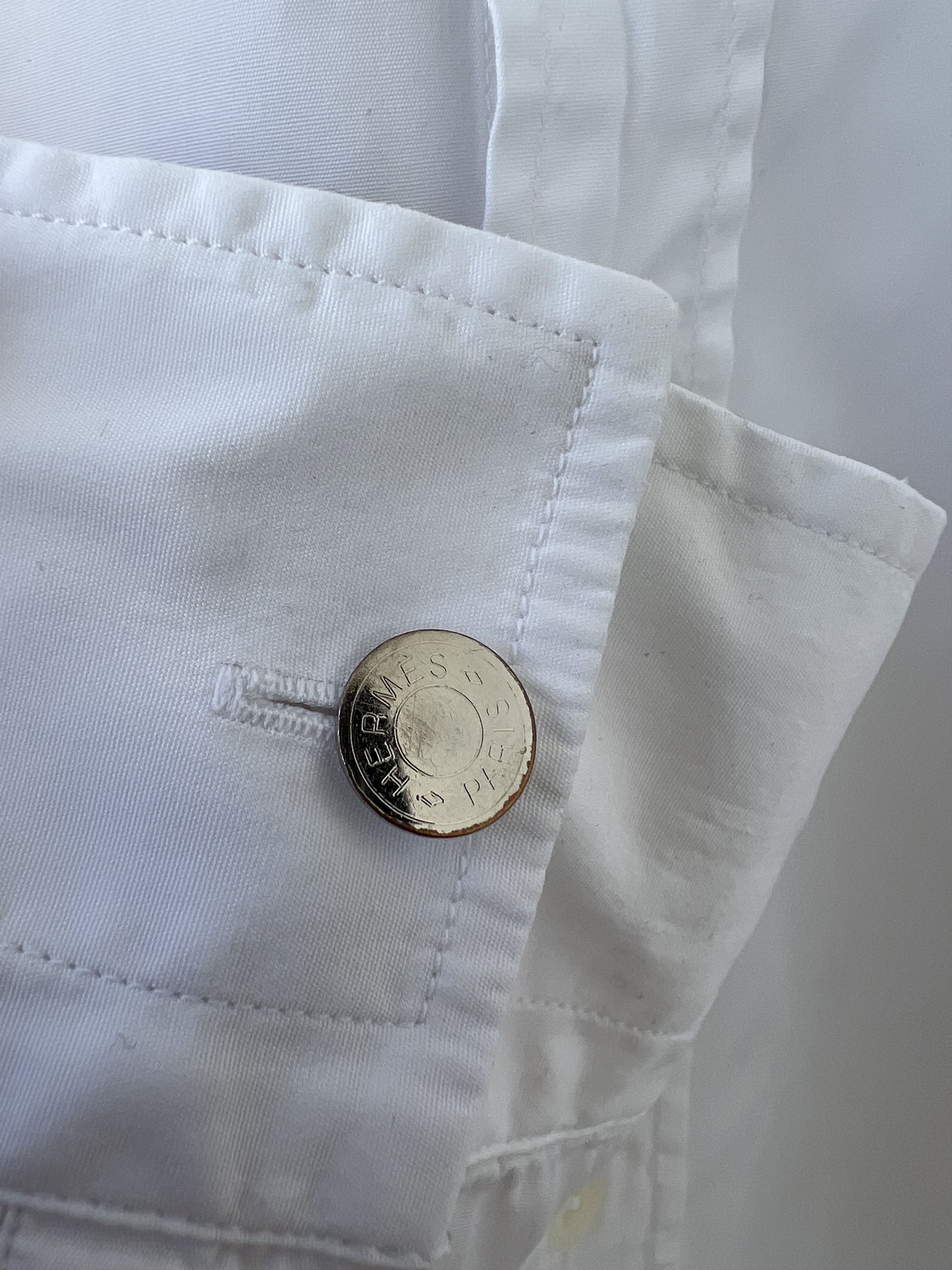 Hermes Hermes Shirt 15 1/2 Size US L / EU 52-54 / 3 - 3 Thumbnail