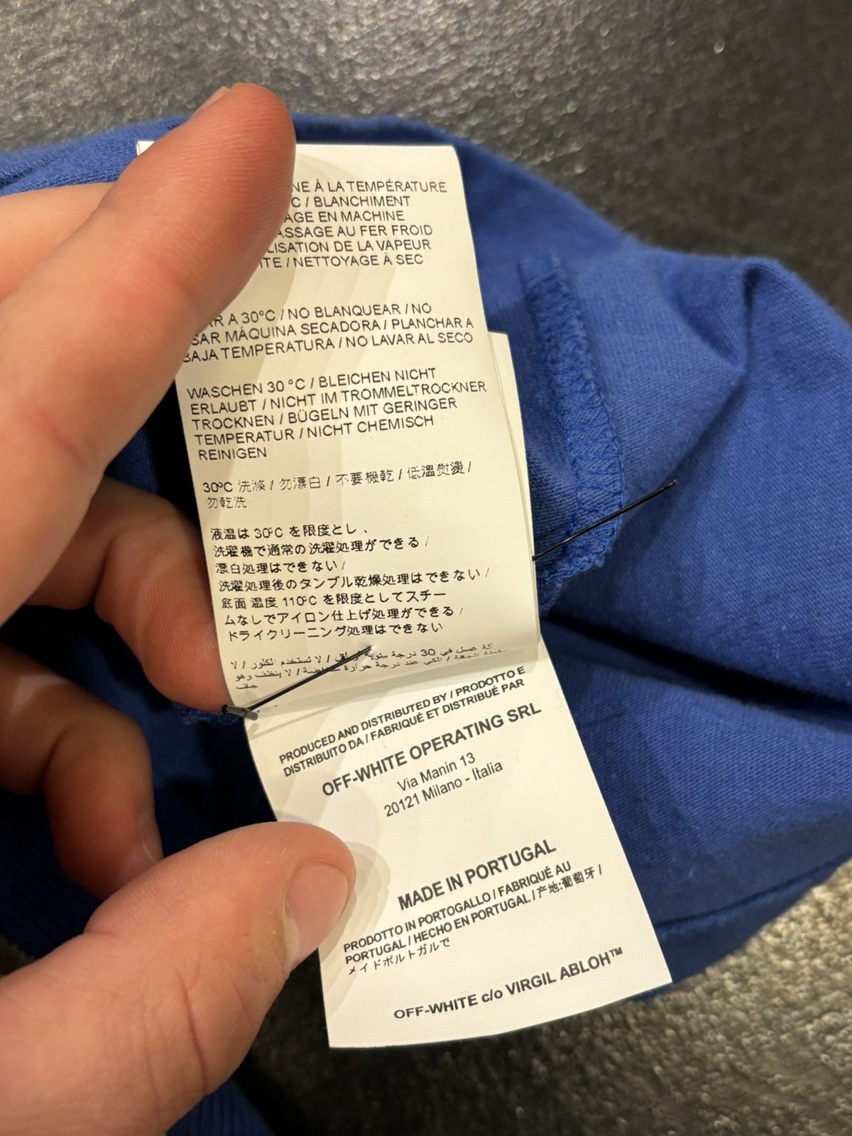 Off-White Off-White Layered Blurred Hoodie Size US S / EU 44-46 / 1 - 5 Thumbnail