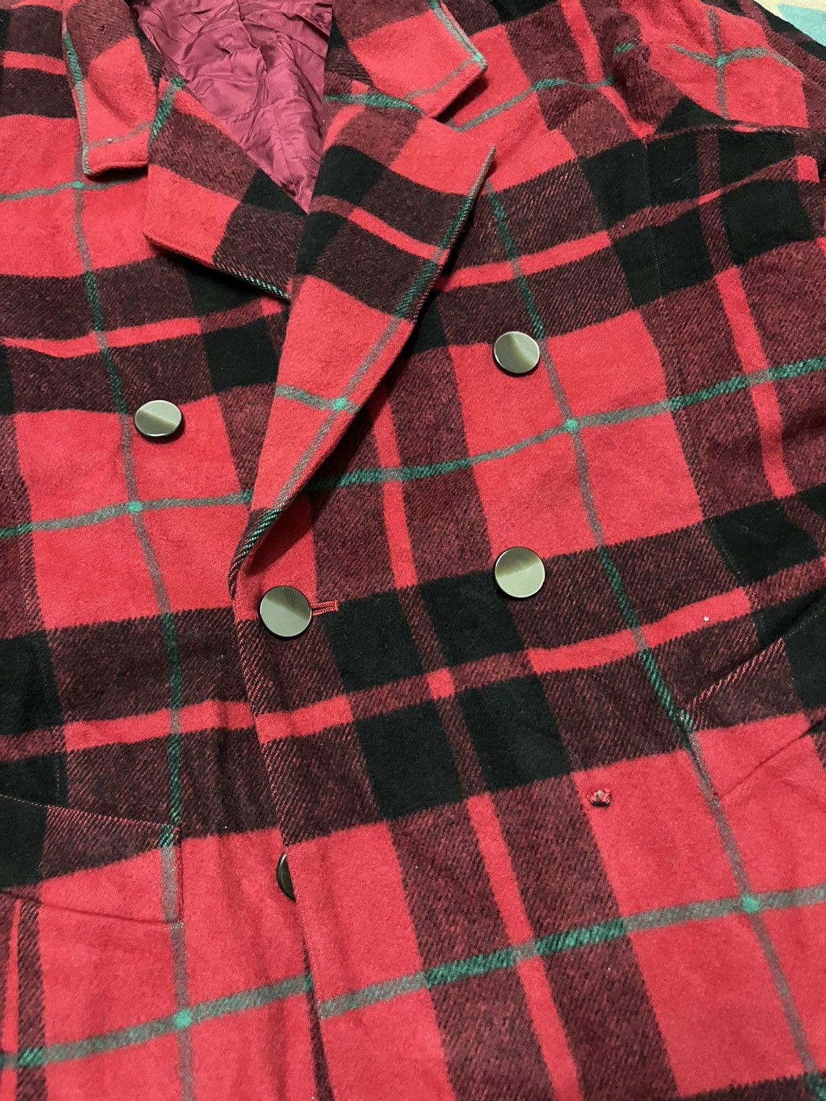 Seditionaries 💥Vintage JC MONDO Japanese Brand Tartan Wool Jackets Size US M / EU 48-50 / 2 - 3 Thumbnail