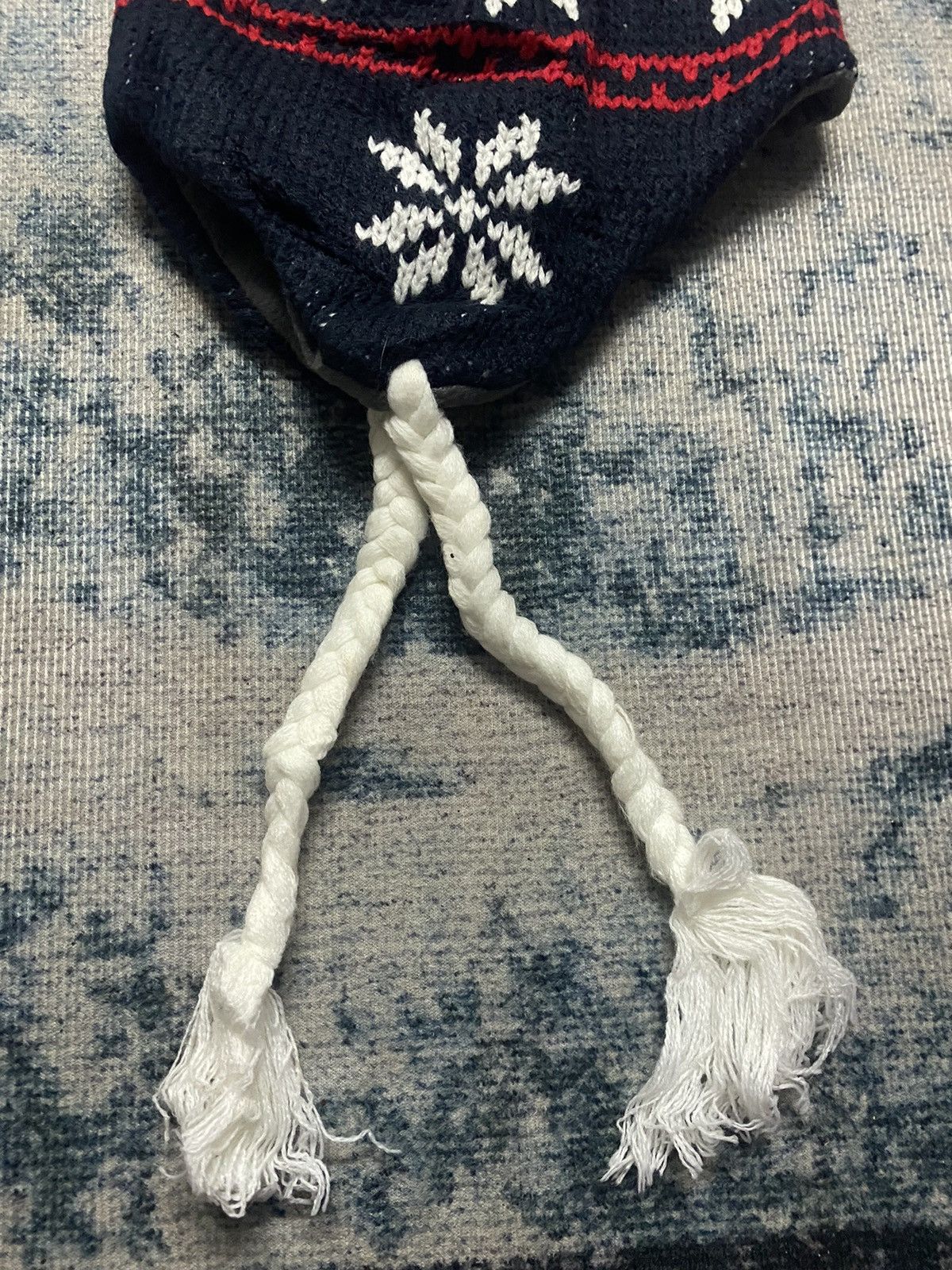 Japanese Brand Unknown Earflap Beanie Size ONE SIZE - 4 Thumbnail