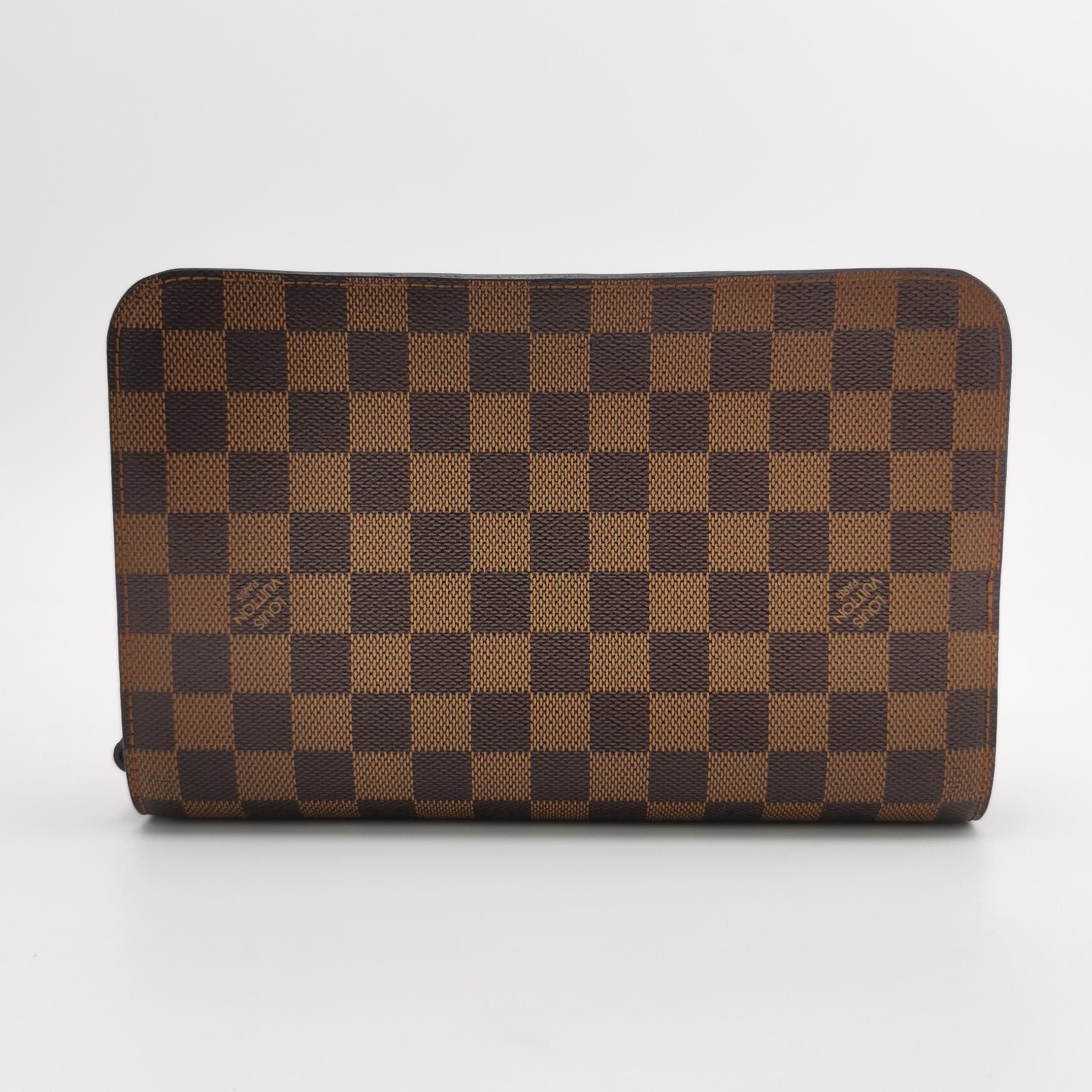 Louis Vuitton Louis Vuitton (LV) Saint Louis leather checkerboard logo zi Size ONE SIZE - 1 Thumbnail