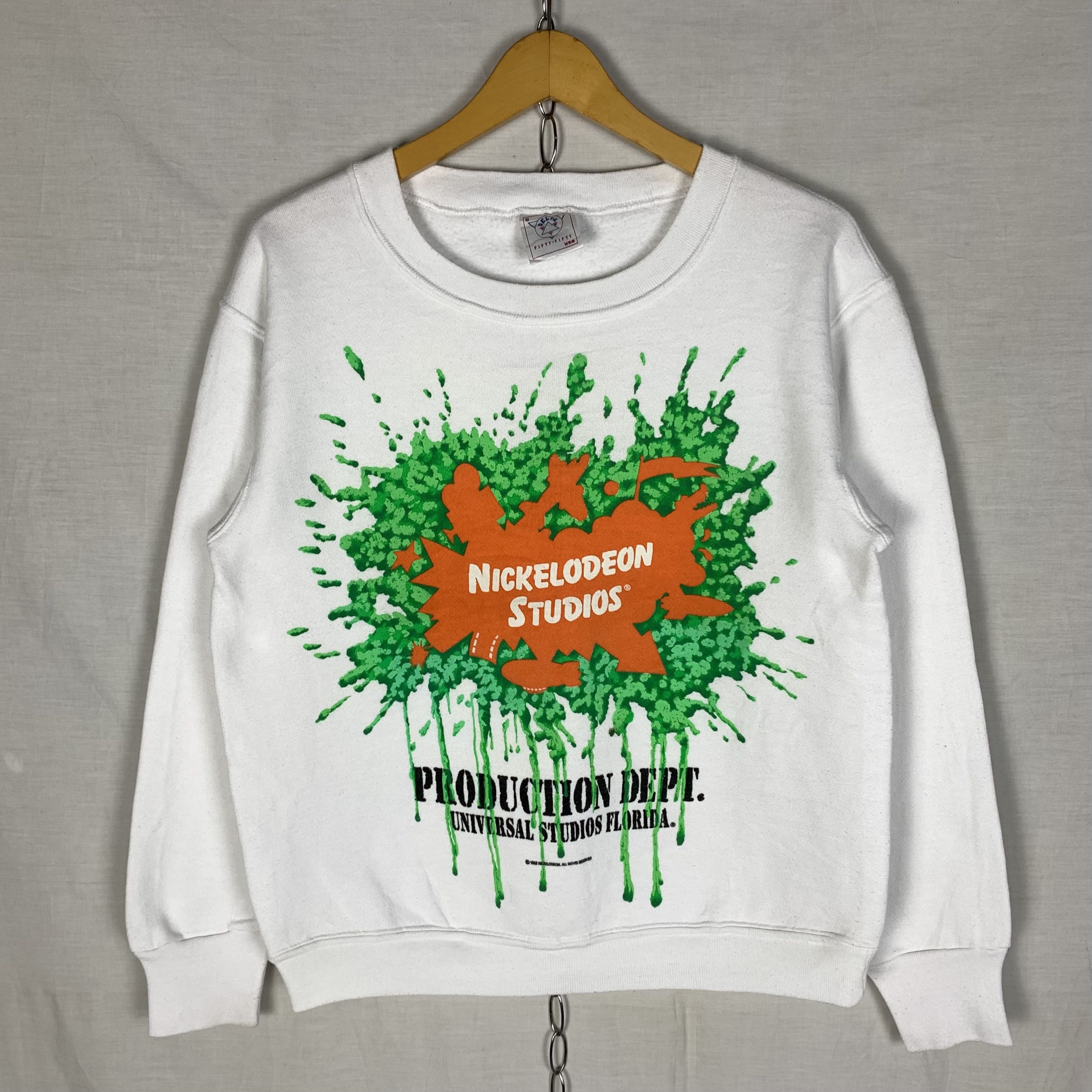 Universal Studios Universal Studios Florida Nickelodeon Sweatshirt Crewneck Size US S / EU 44-46 / 1 - 1 Thumbnail