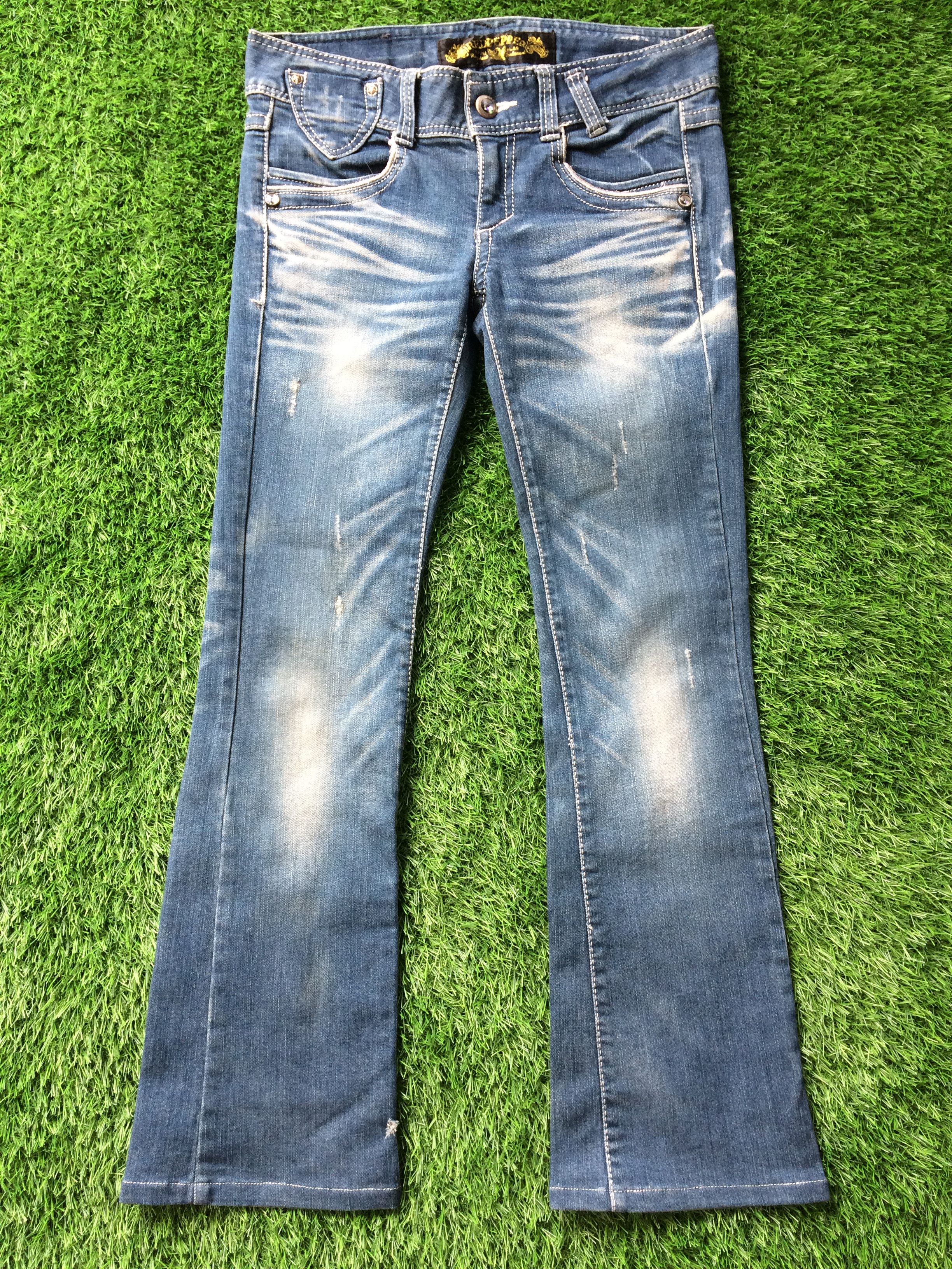 If Six Was Nine × Japanese Brand Red Pepper Bootcut Denim Jeans D-700 Size US 28 / EU 44 - 2 Thumbnail