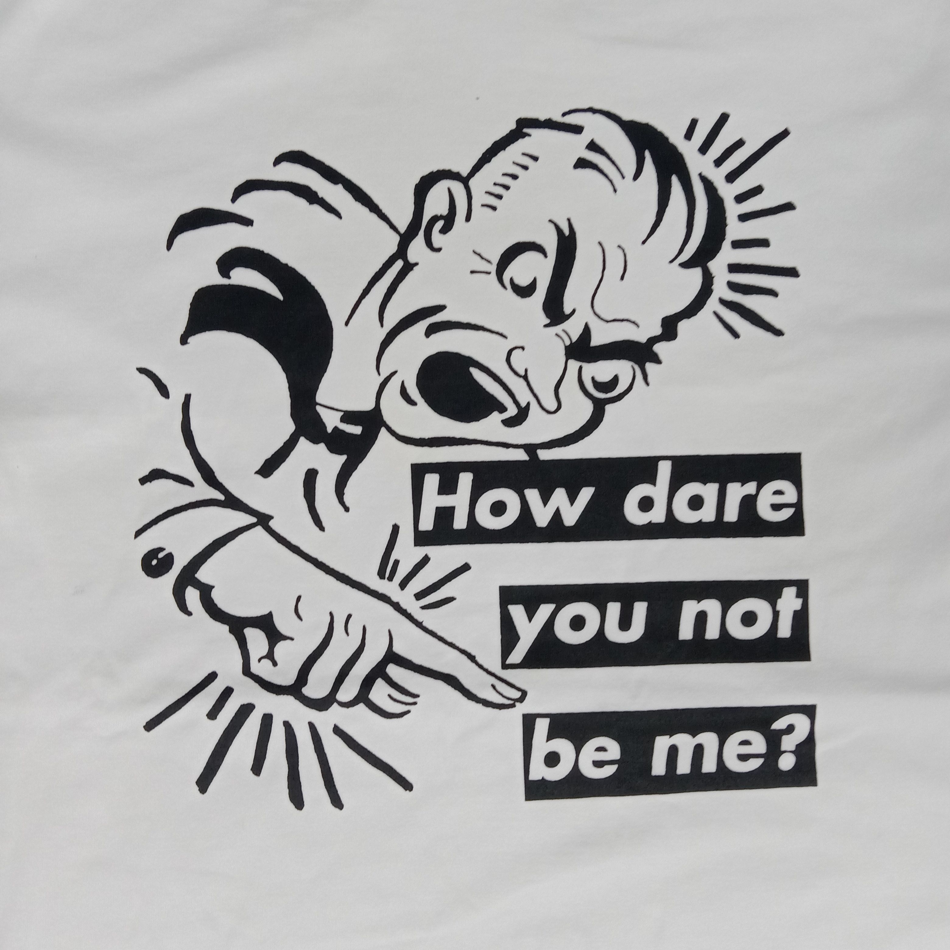 Barbara Kruger × Japanese Brand × Vintage Barbara Kruger Japanese Brand Tshirt Size US L / EU 52-54 / 3 - 2 Thumbnail