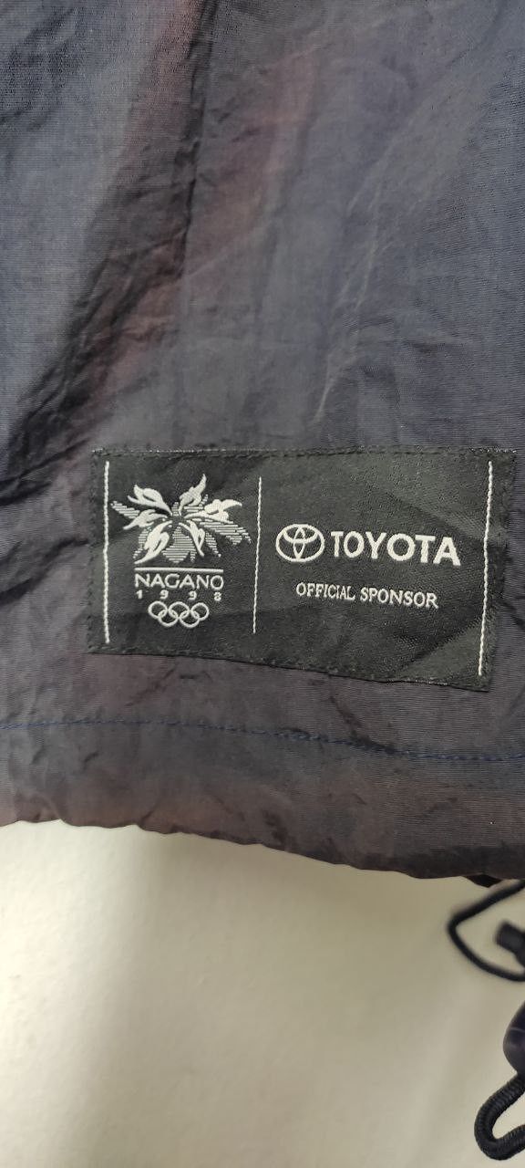 VINTAGE OLYMPIC 90 NAGANO MIZUNO TOYOTA WINDBREAKER JACKET