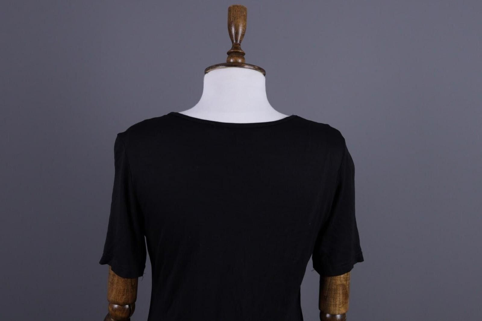 Designer Gudrun Sjoden Black Long Sleeve Scoop Tunic Dress Size M Size M / US 6-8 / IT 42-44 - 11 Thumbnail