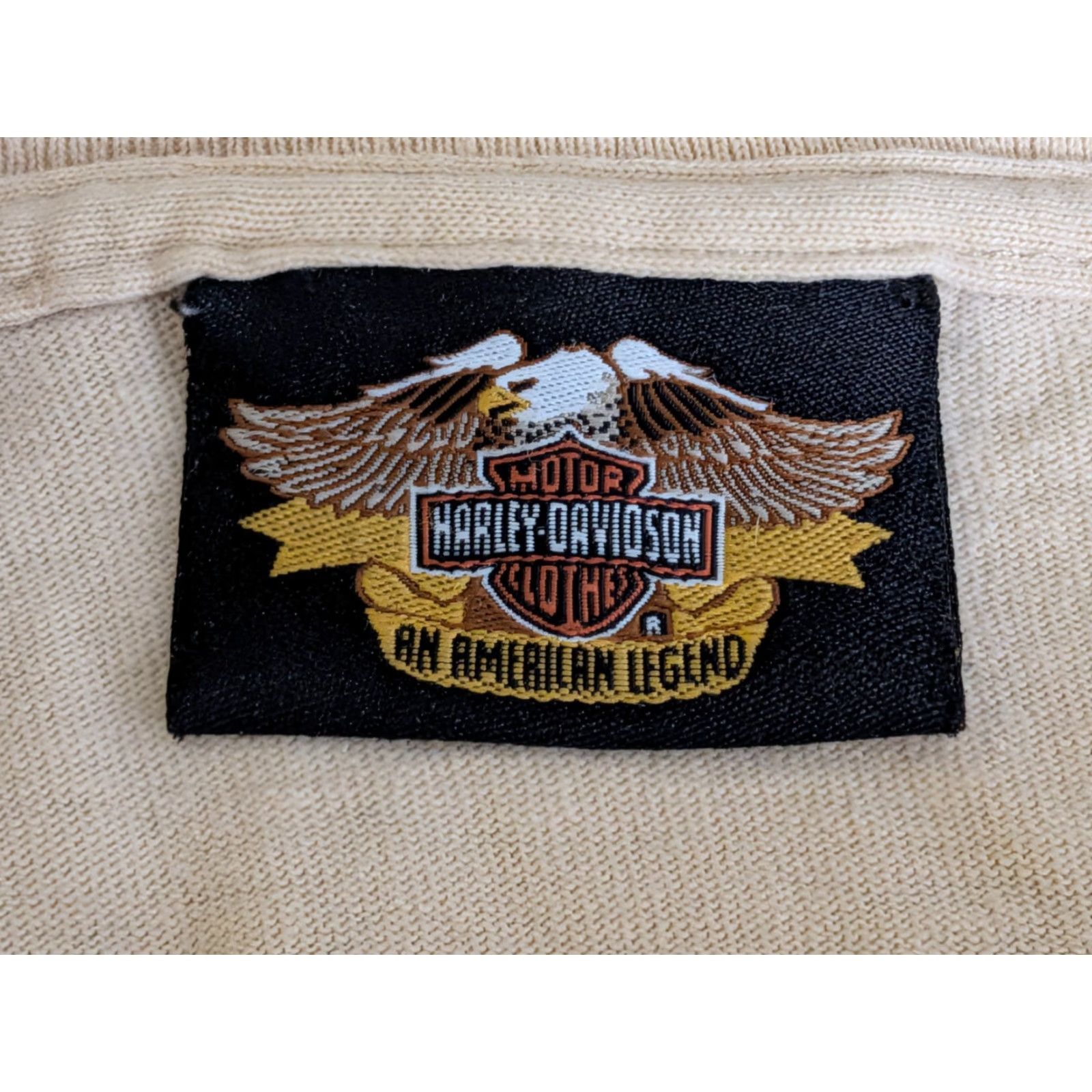 Harley Davidson VINTAGE Harley-Davidson Henley Tee Shirt S/M Beige VGUC Biker Shirt Adult Mens Size S/M Cotton Tee Shirt Logo Button Henley 90s Motorcycle - Mens Size US S / EU 44-46 / 1 - 6 Thumbnail
