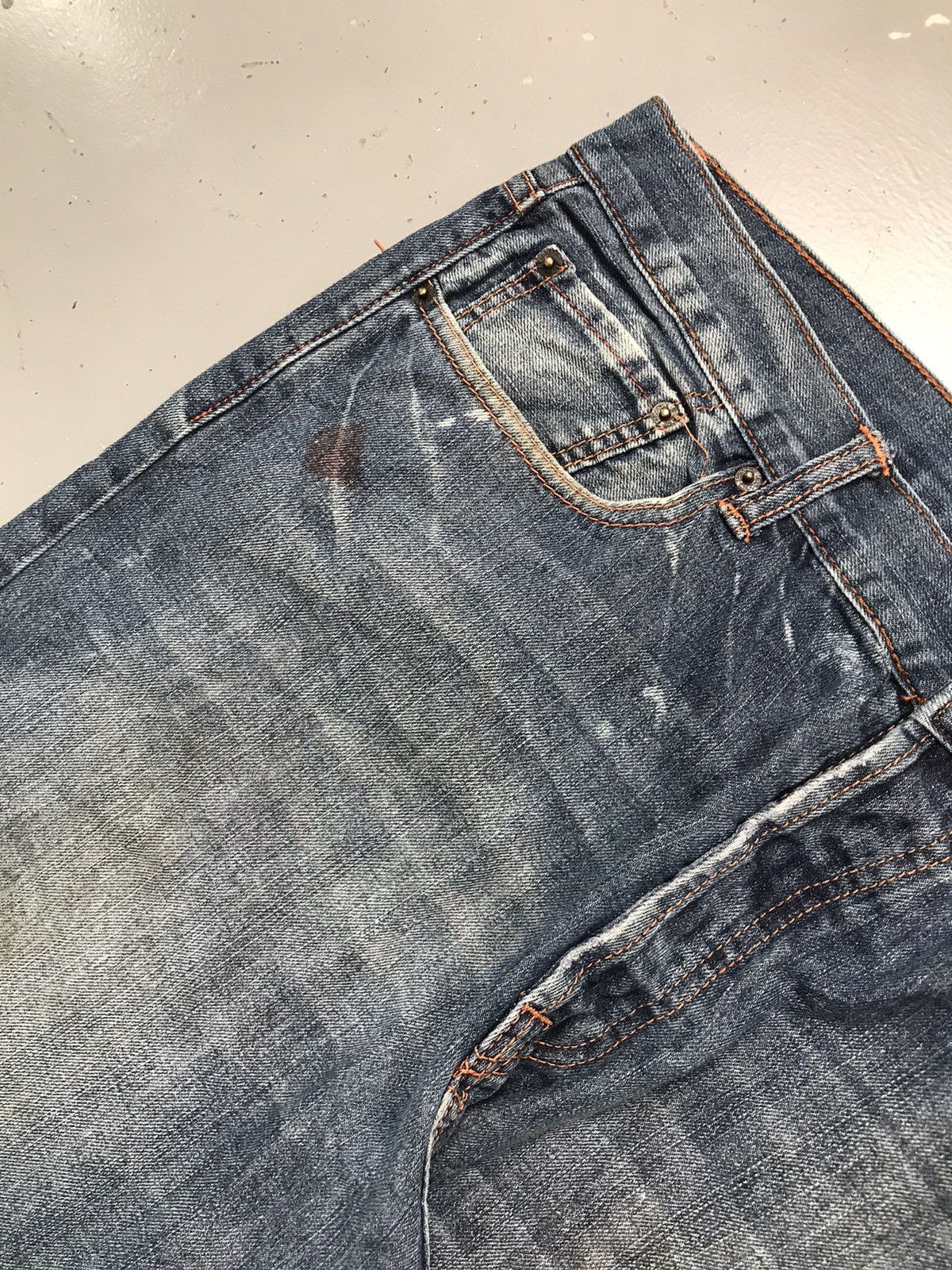 Ed Hardy Vintage Ed hardy “death before dishonor” embroidered denim Size US 38 / EU 54 - 7 Thumbnail
