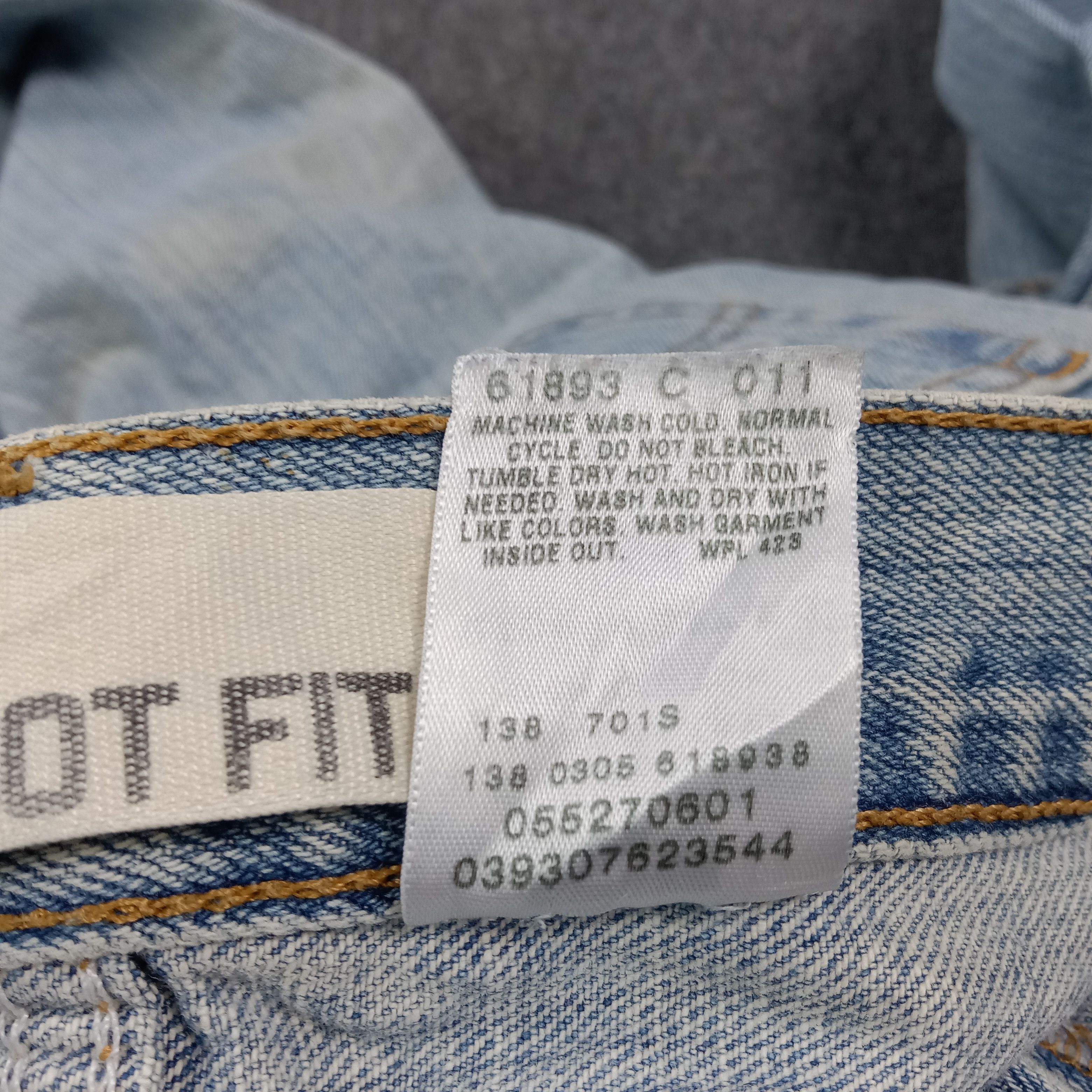 Levi's Levi's 527 Low Rise Boot American Denim Jeans C280N14 Size US 33 - 14 Thumbnail