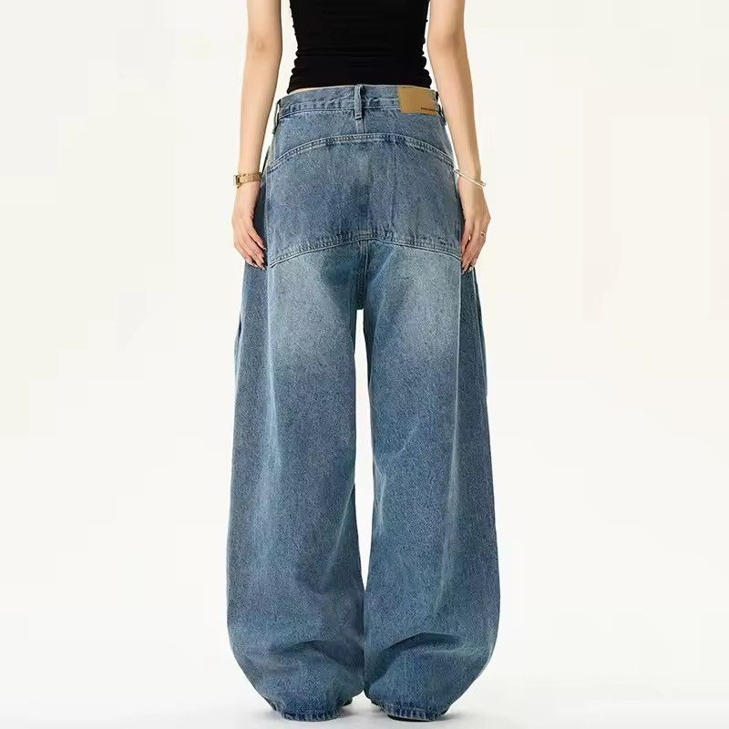 Jean Designer Stylish Straight Deconstructive Jeans Trousers Size US 30 / EU 46 - 3 Thumbnail